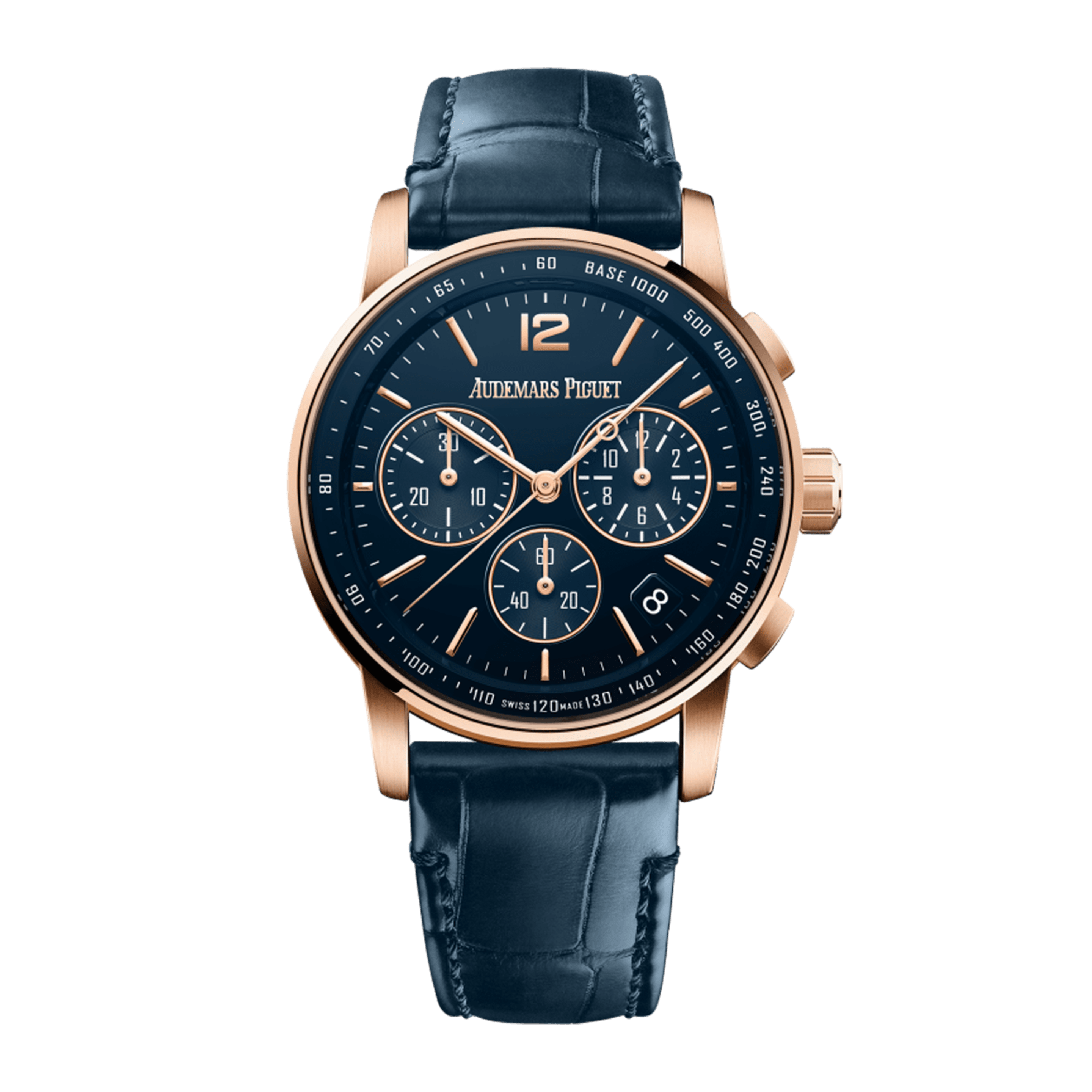 Code 11.59 Rose Gold Blue Dial 41mm Product Image