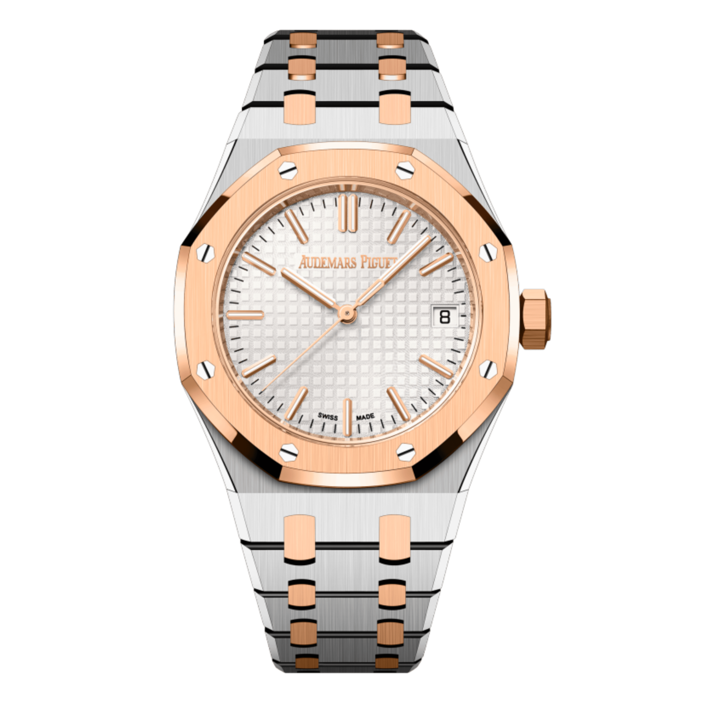 Royal Oak Selfwinding "50th Anniversary" Rose Gold & Steel Silver Dial 37mm Product Image