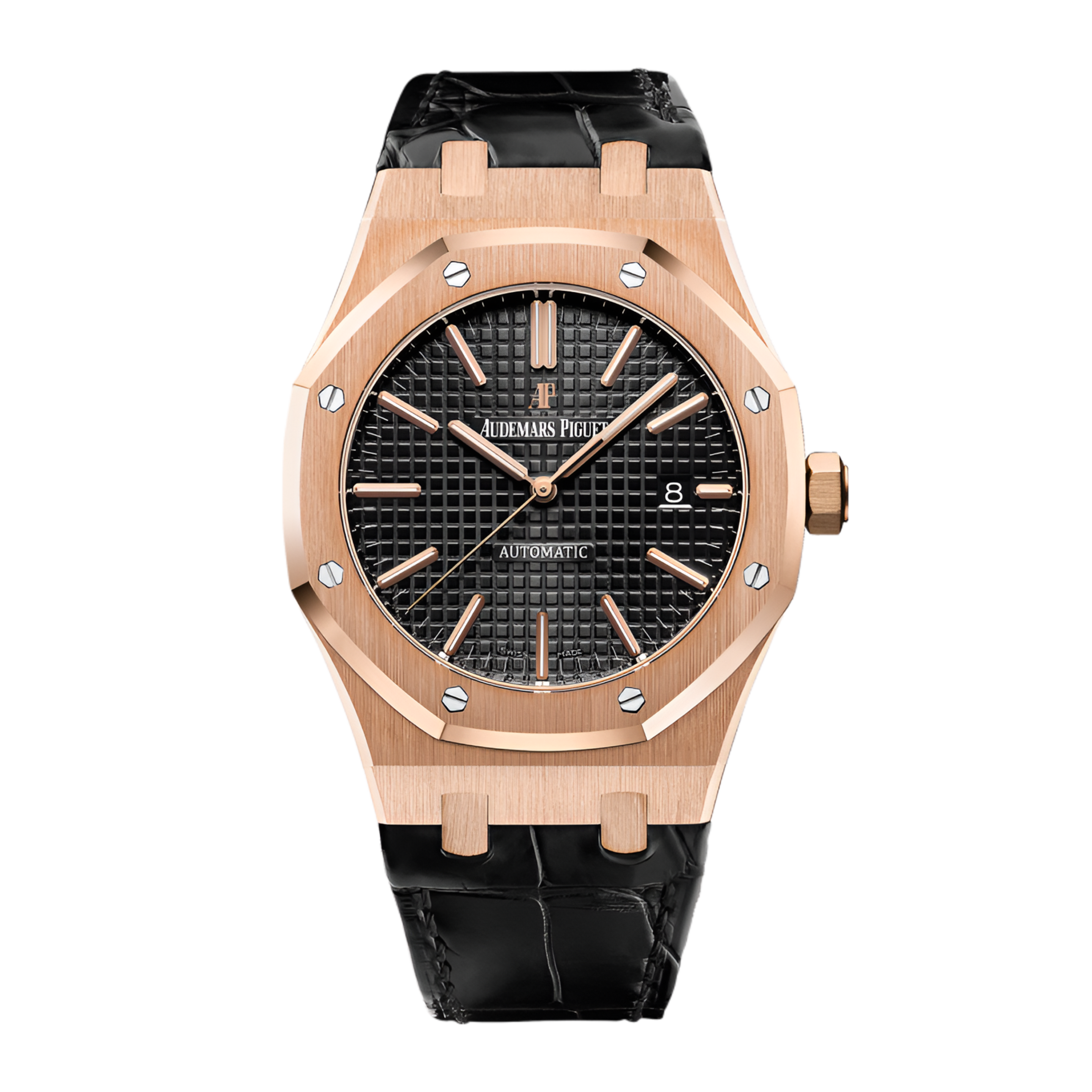 Audemars Piguet Royal Oak Rose Gold Black Dial 41mm 15400OR.OO
