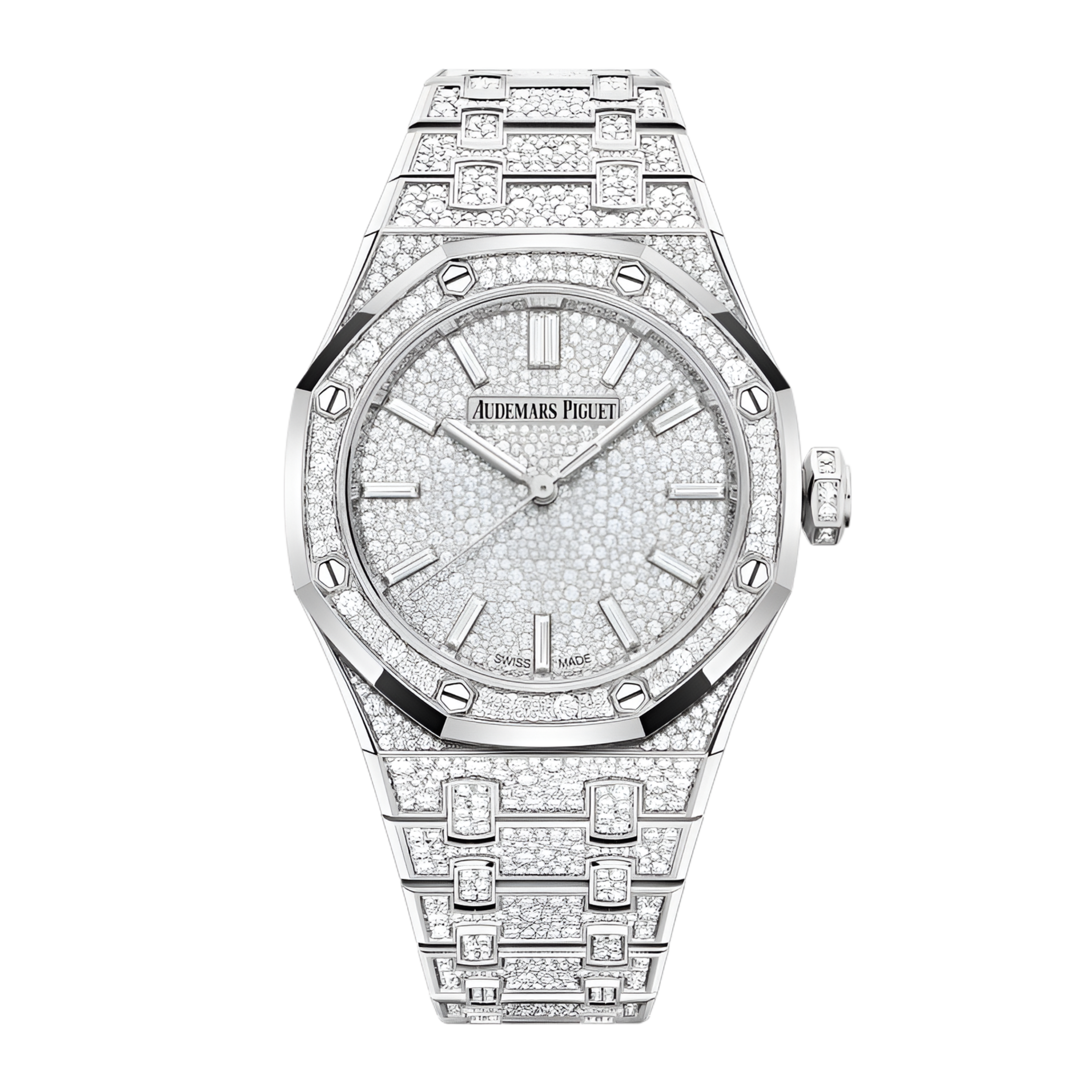 Royal Oak Selfwinding White Gold Diamond Pave Dial 37mm Product Image