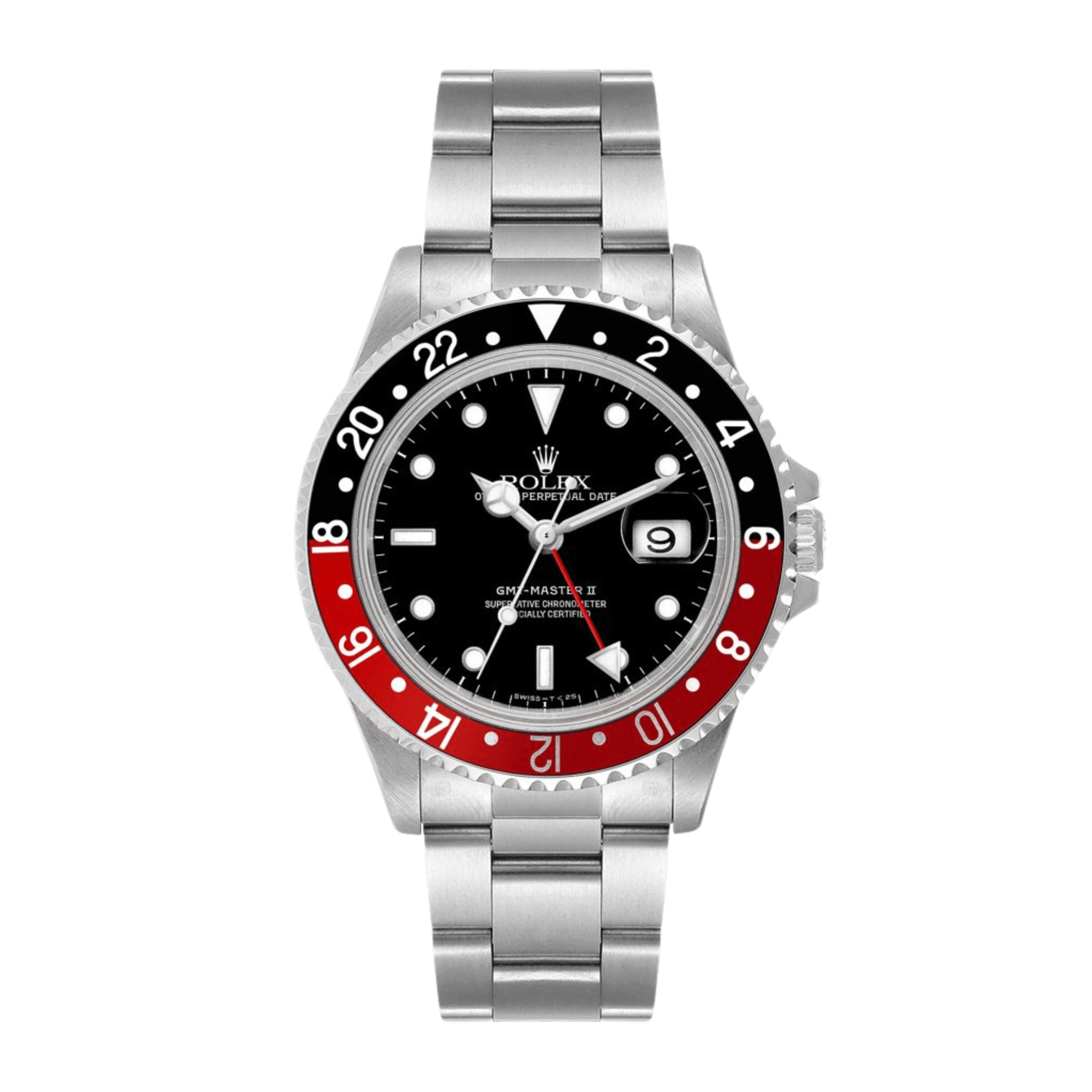 Vintage GMT-Master II "Coke" Steel Black Dial 40mm Product Image