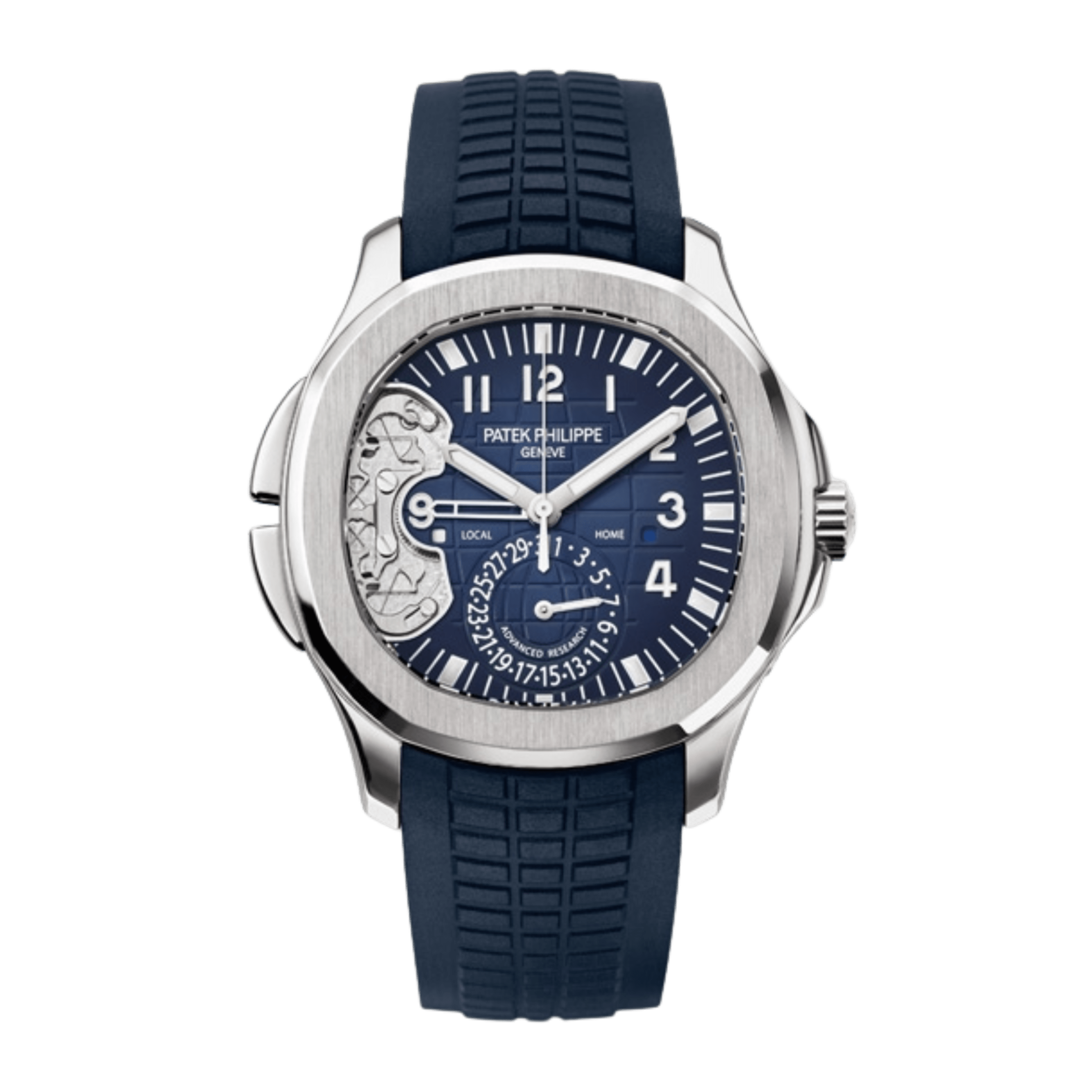 Aquanaut Travel Time Advanced Research White Gold Blue Dial 40mm Product Image