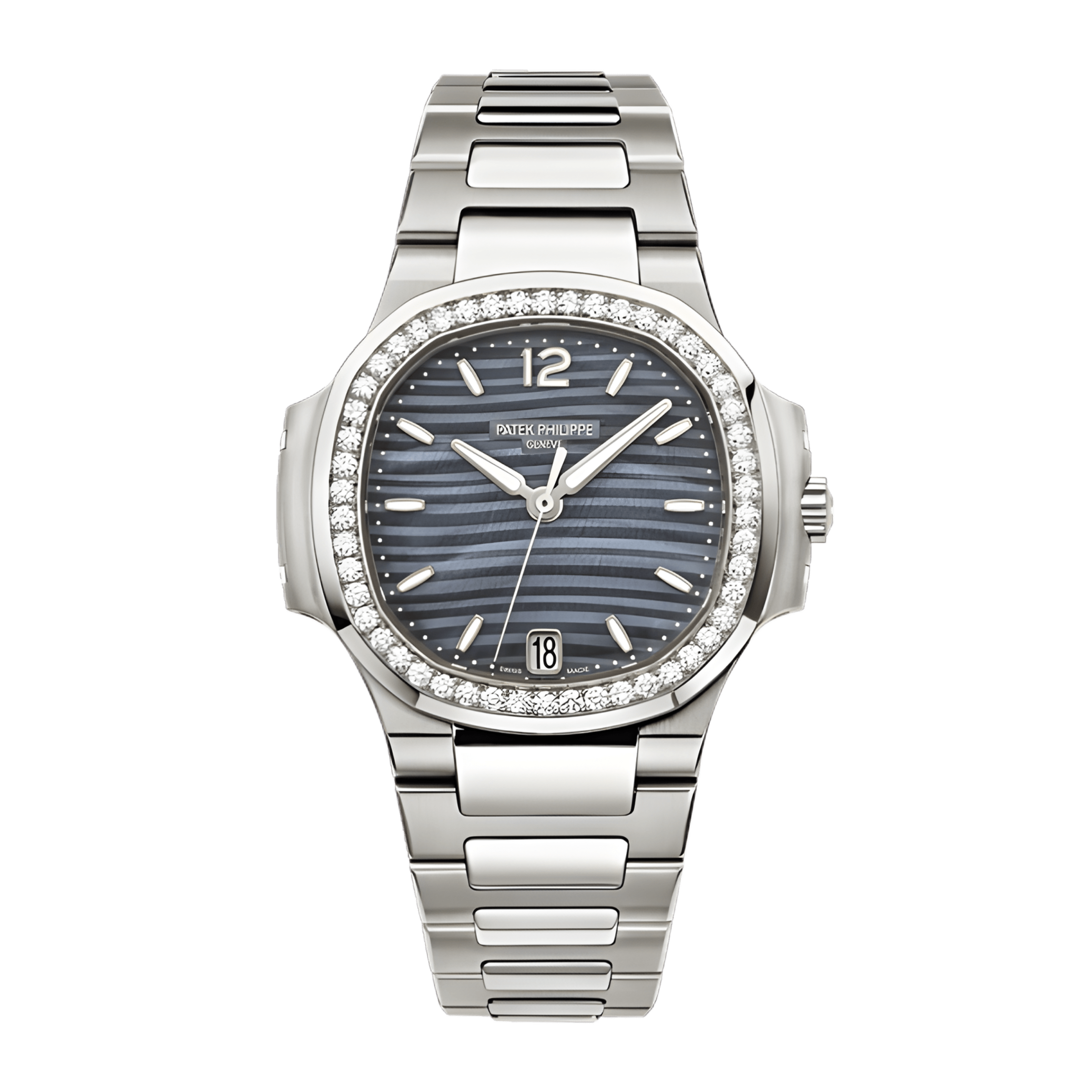 Patek Philippe Nautilus Steel Blue Dial 33mm 7018/1A-010 - Make an