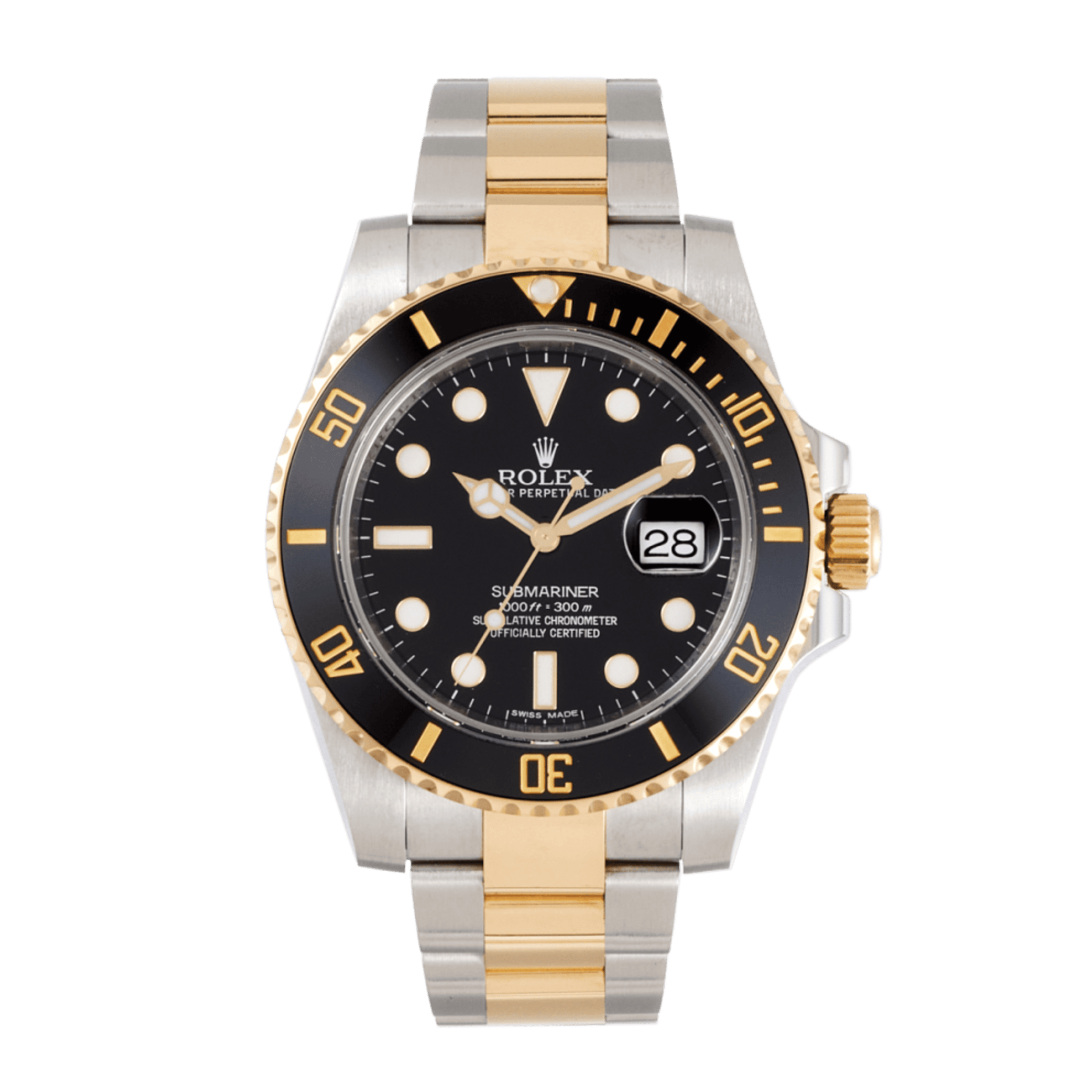 Submariner  Date Yellow Gold & Steel Black Dial 40mm Product Image
