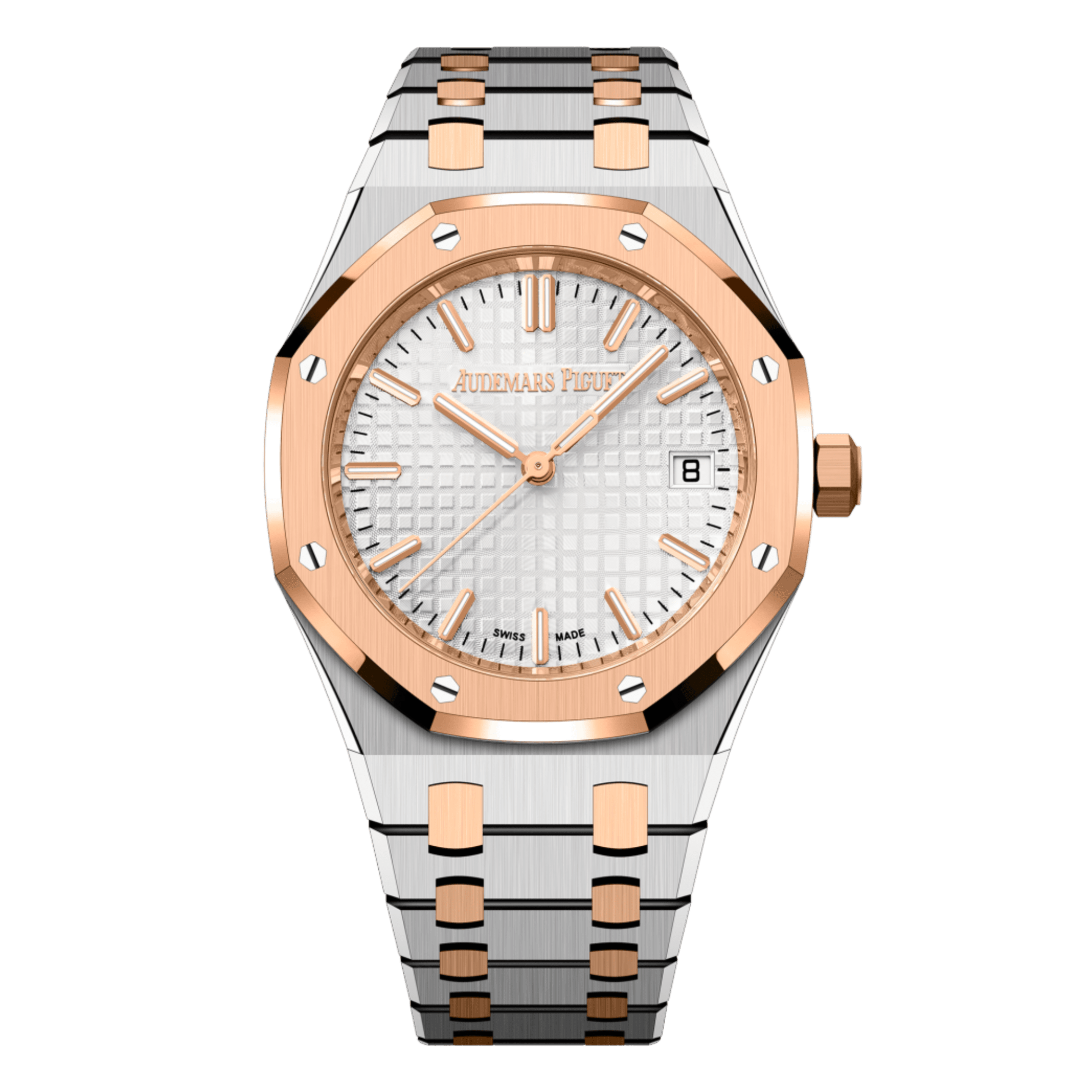 Royal Oak Selfwinding Rose Gold & Steel Silver Dial 34mm Product Image