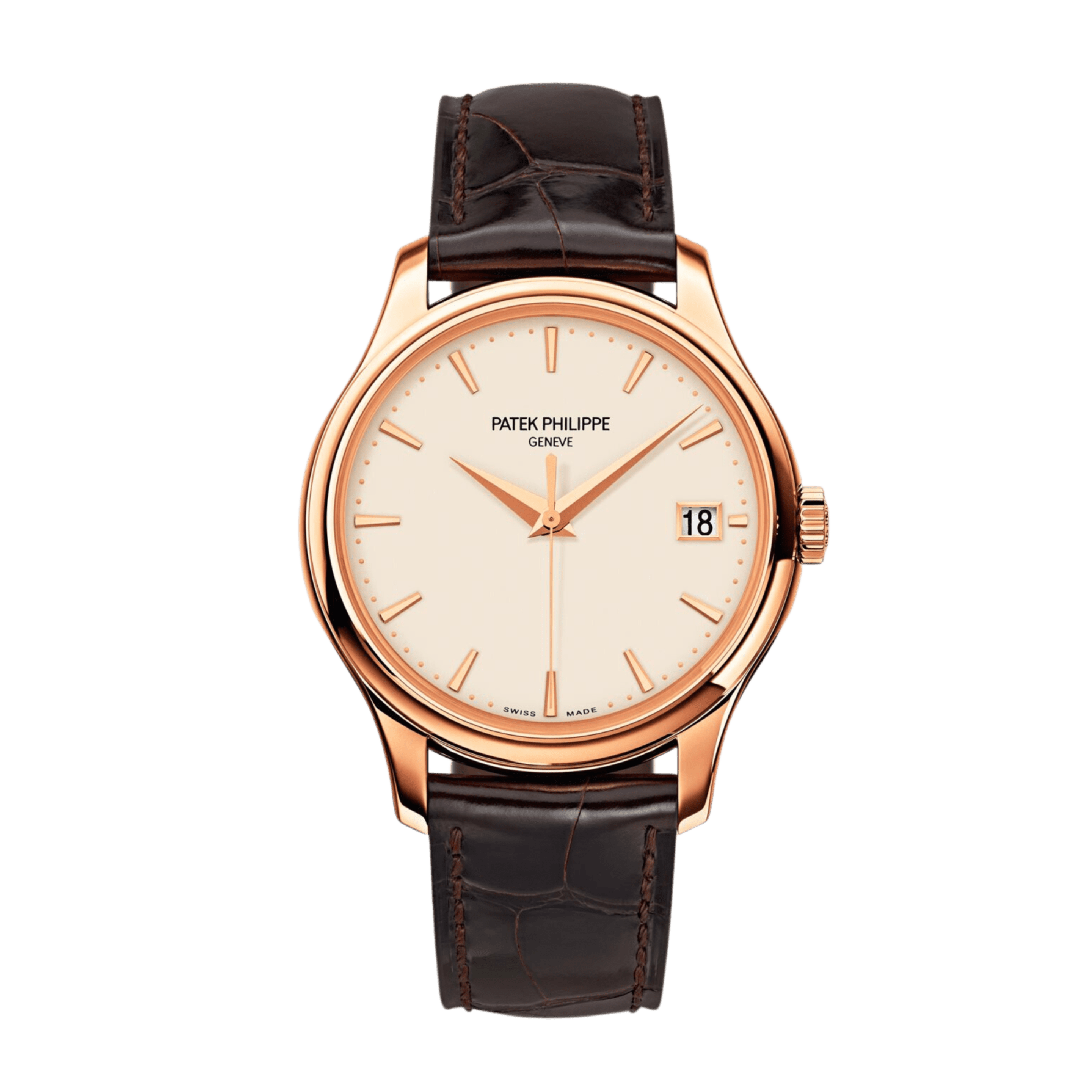 Calatrava Rose Gold Ivory Dial 39mm Product Image