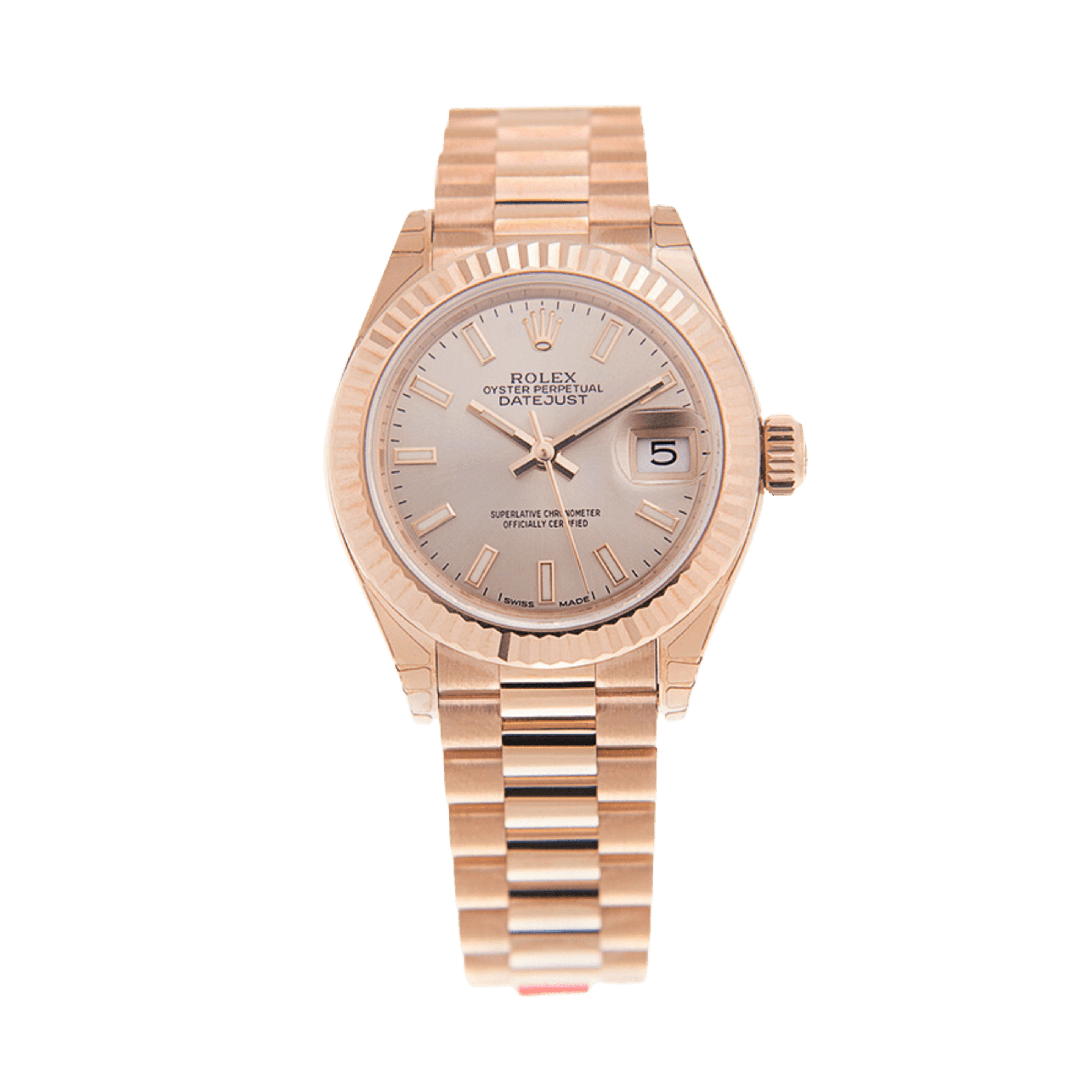 Lady-Datejust Rose Gold Pink Dial 28mm Product Image