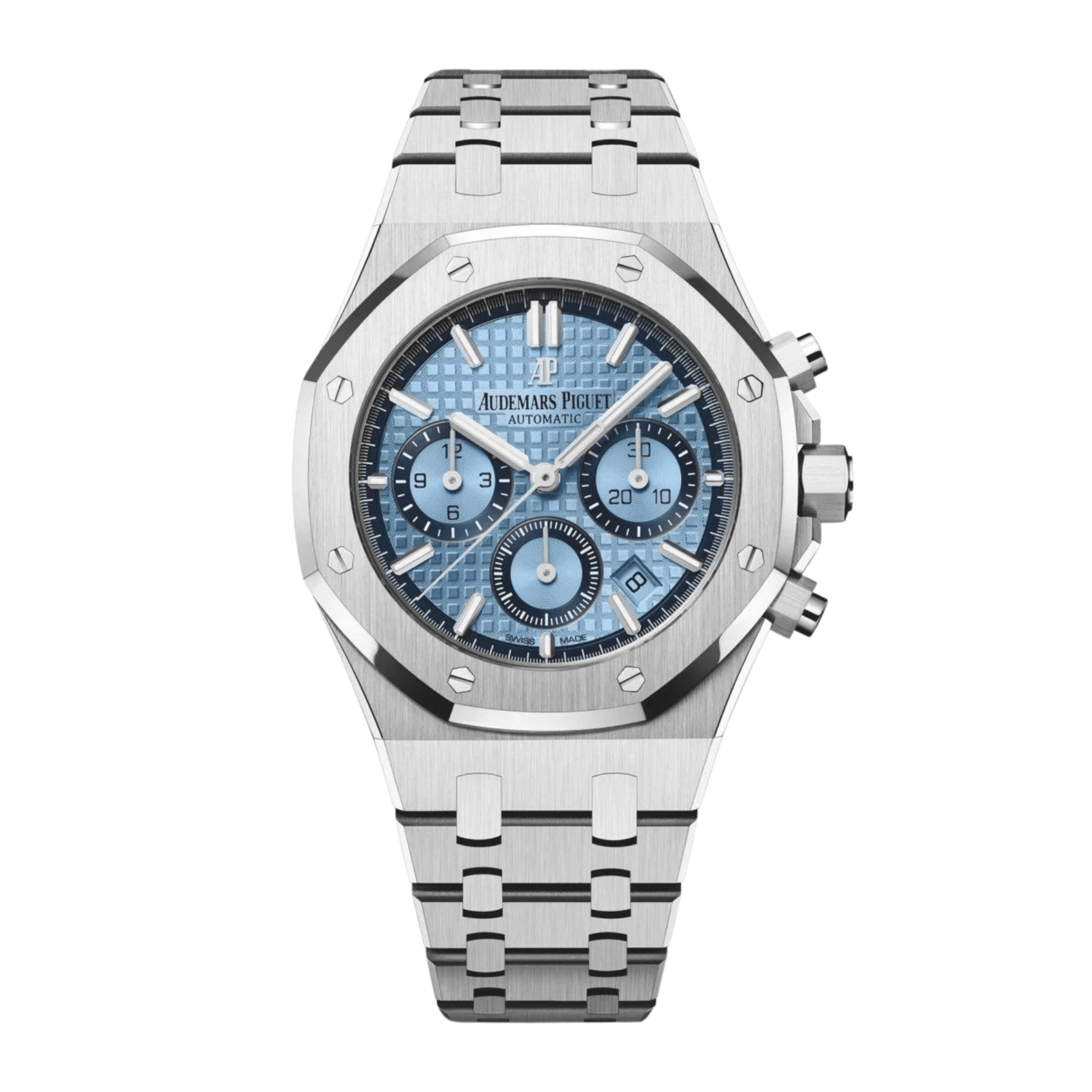 Royal Oak Chronograph White Gold Blue Dial 38mm Product Image