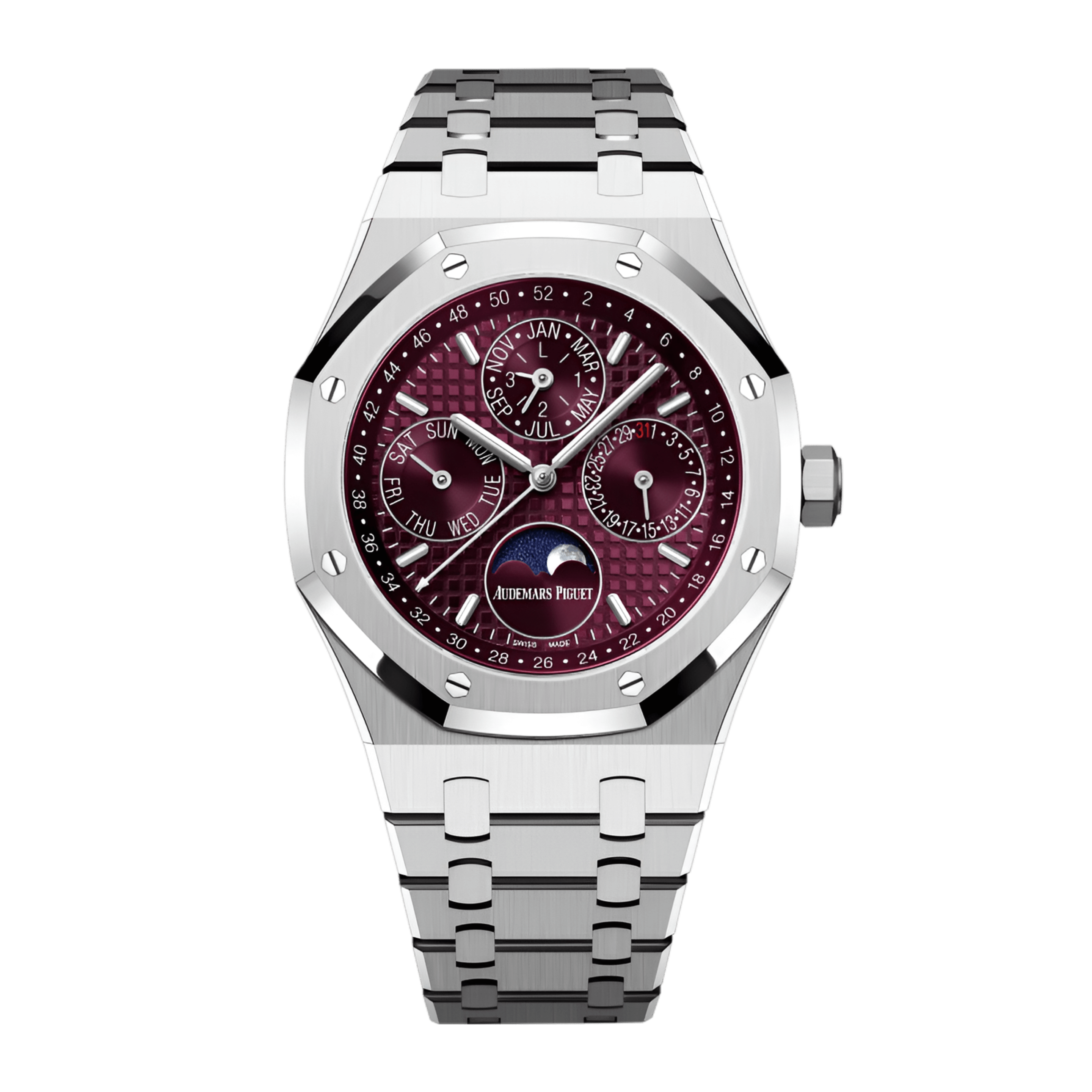 Royal Oak Perpetual Calendar White Gold Purple Dial 41mm Product Image