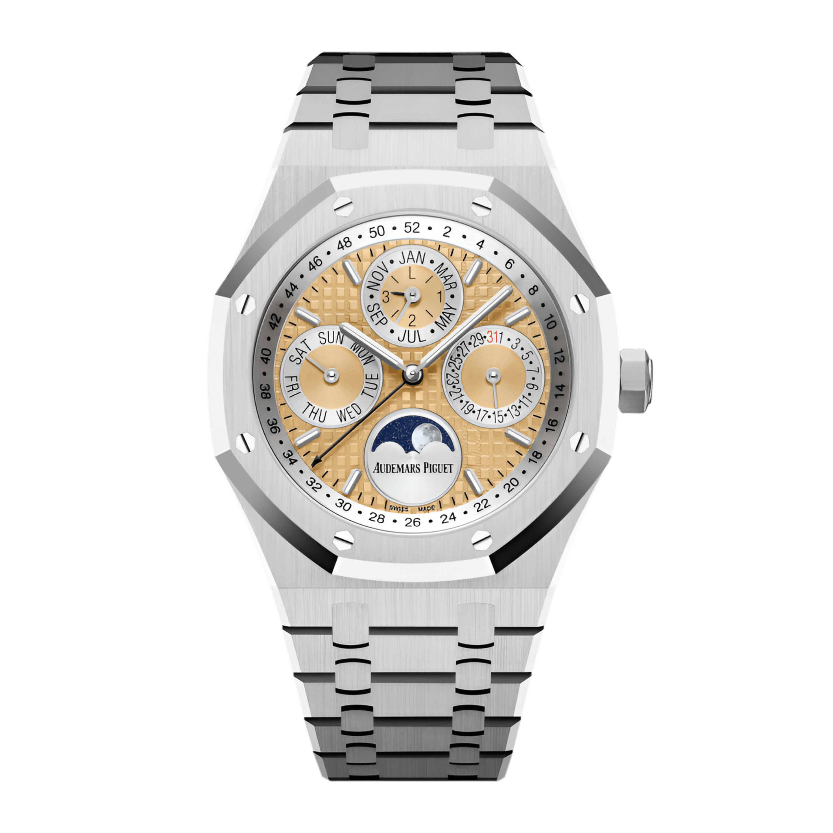 Royal Oak Perpetual Calendar Platinum Salmon Dial 41mm Limited to 20 Pcs Product Image