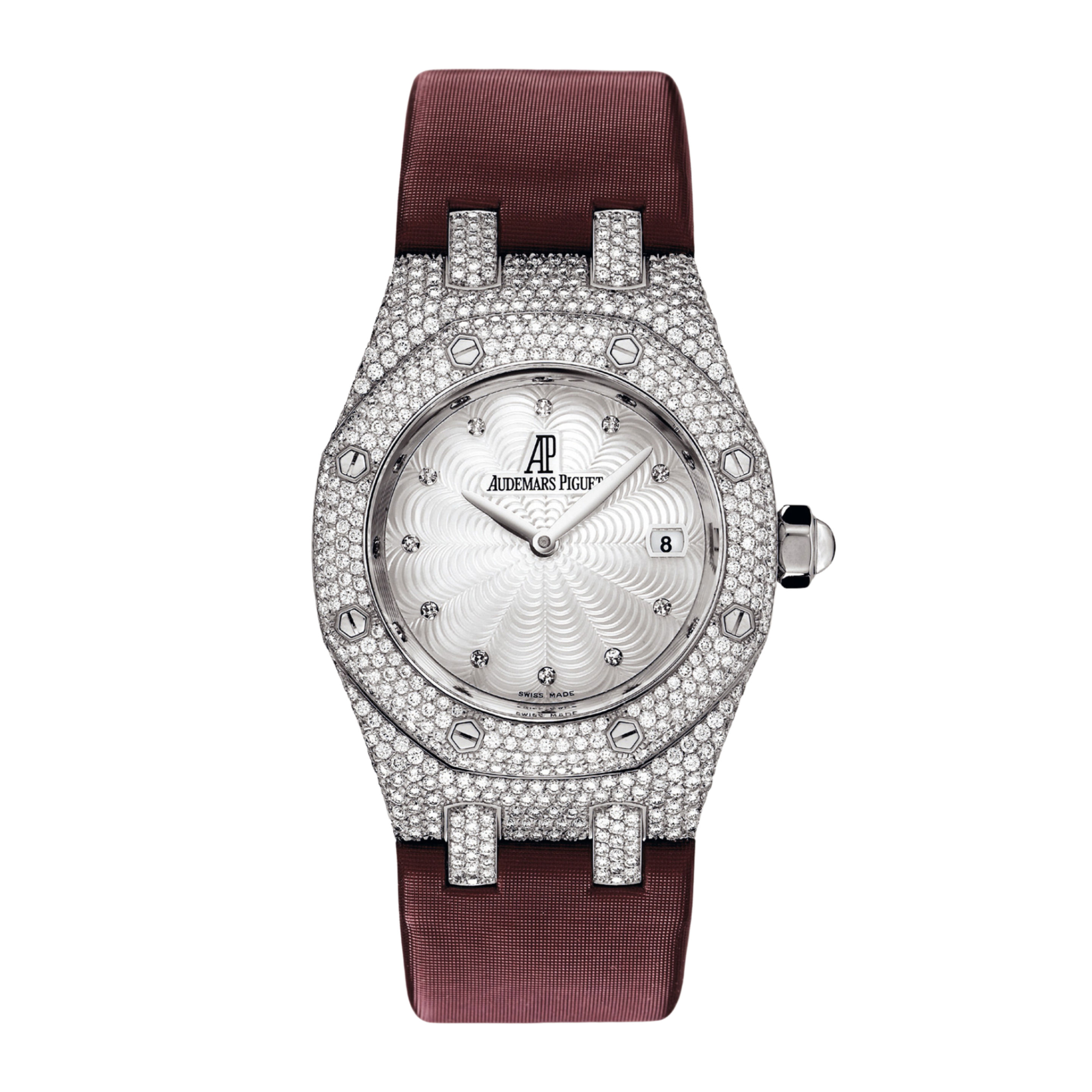 Royal Oak White Gold Diamond White Dial 33mm Product Image
