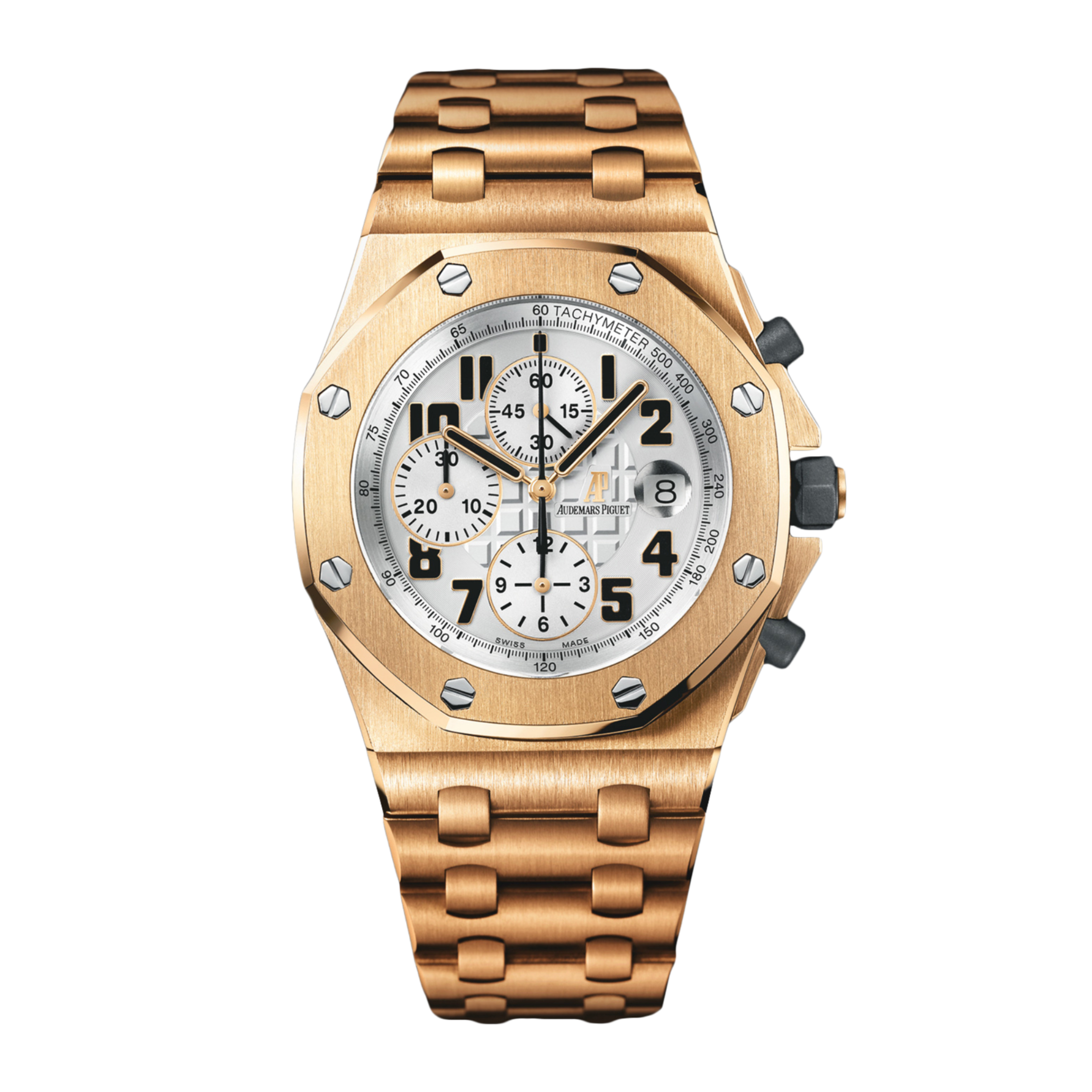 Royal Oak Offshore Chronograph Rose Gold Silver Dial 42mm Product Image