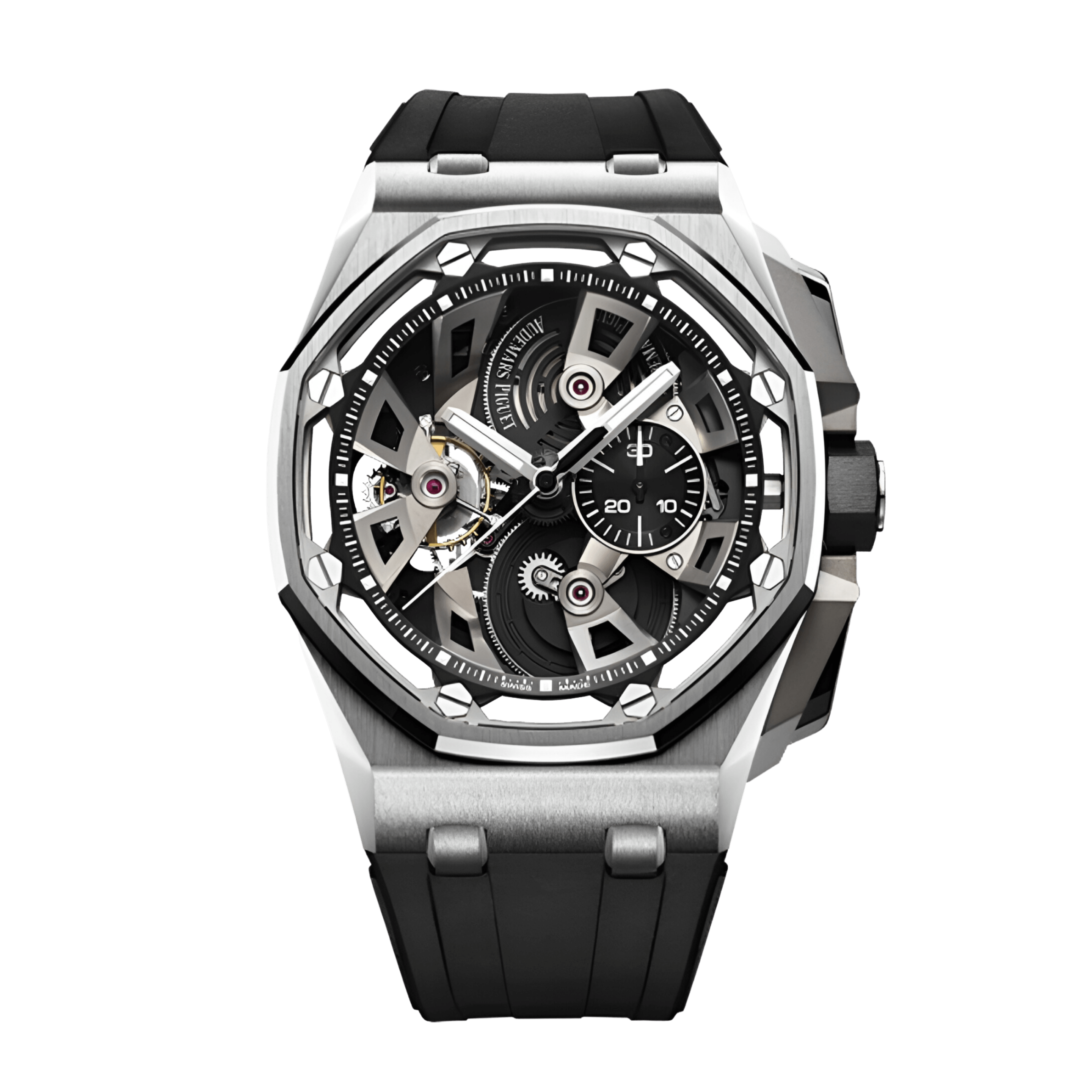 Royal Oak Offshore Tourbillon Chronograph Steel Skeleton Dial 45mm Product Image