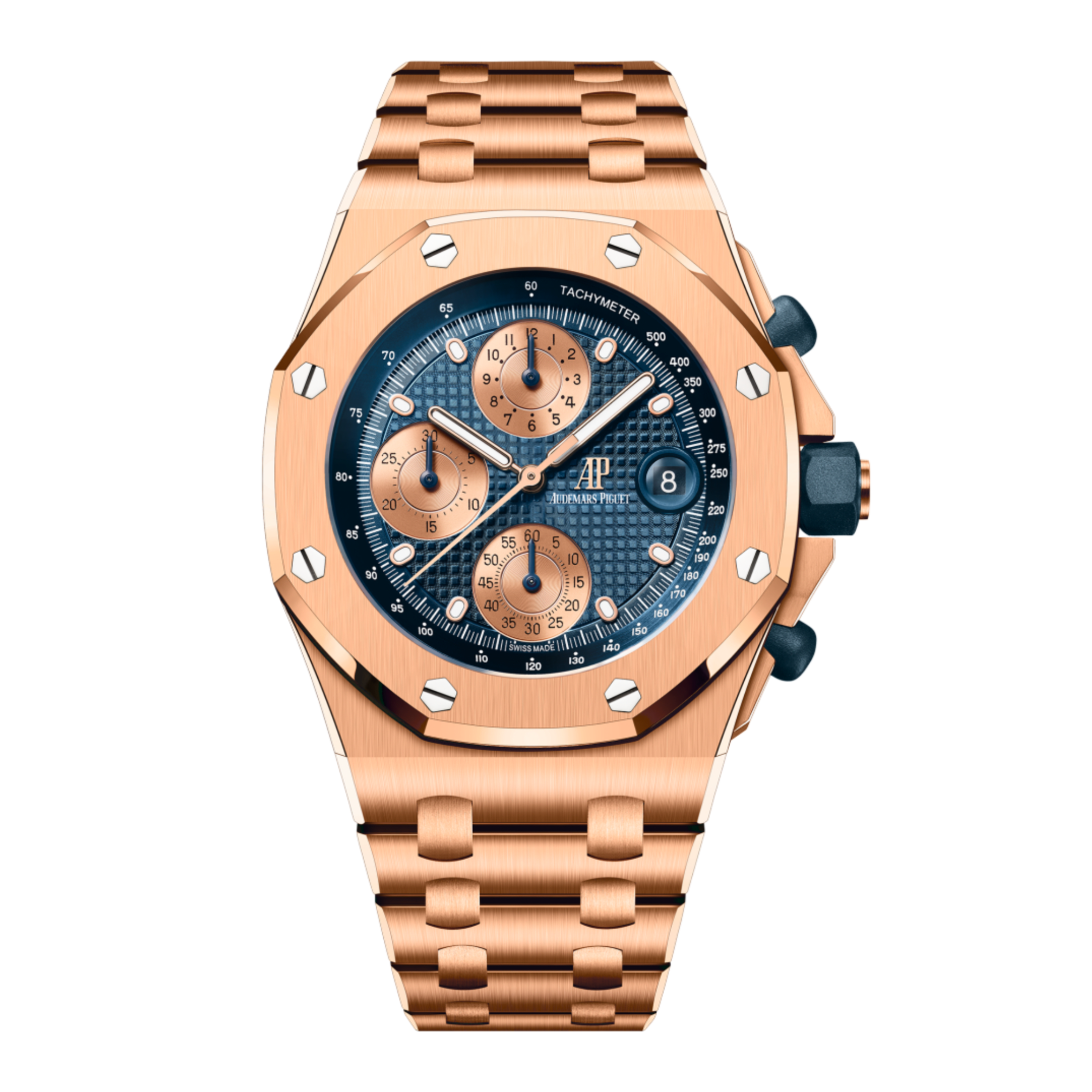Royal Oak Offshore Rose Gold Blue Dial 42mm Product Image