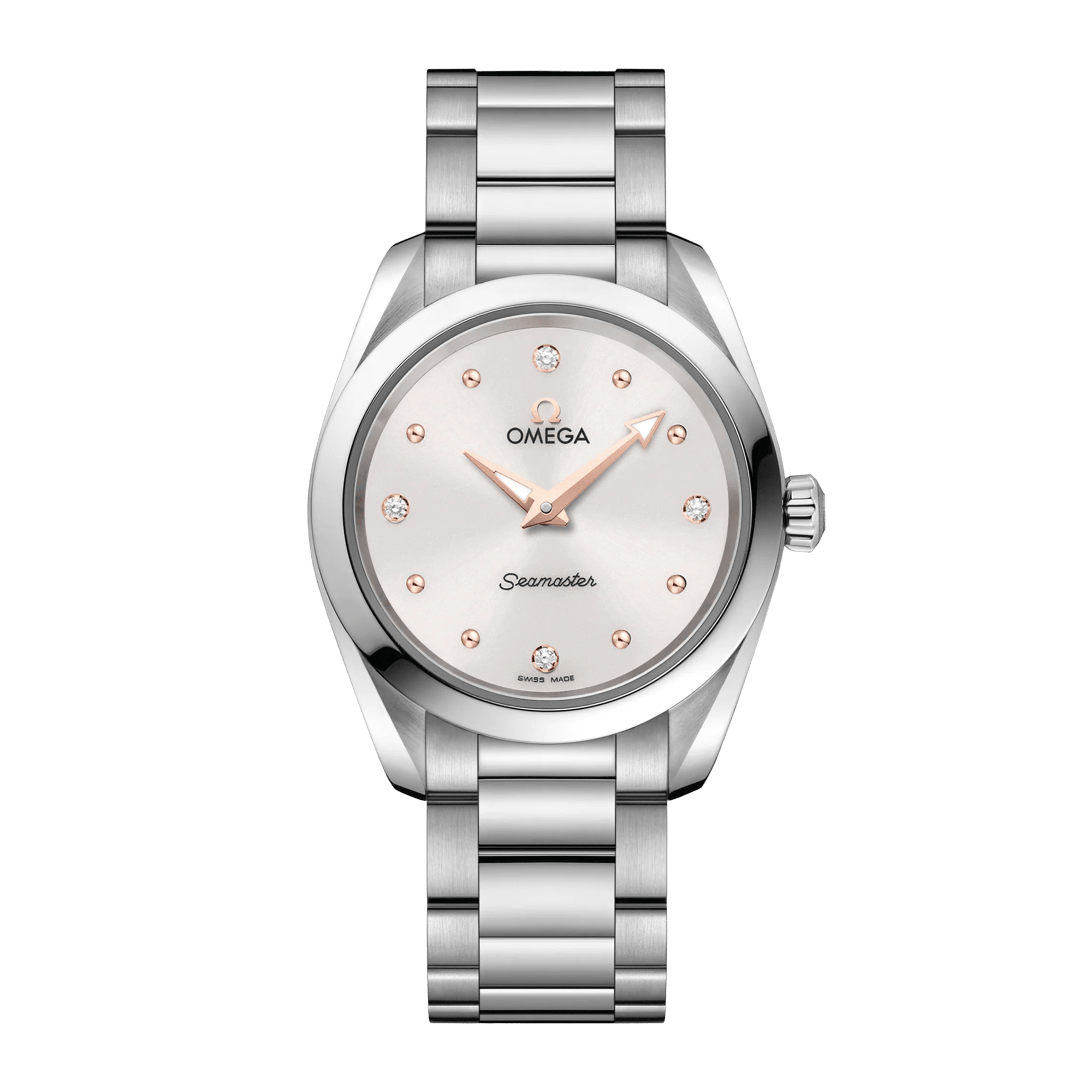 Aqua Terra Quartz Steel White Dial 28mm Product Image