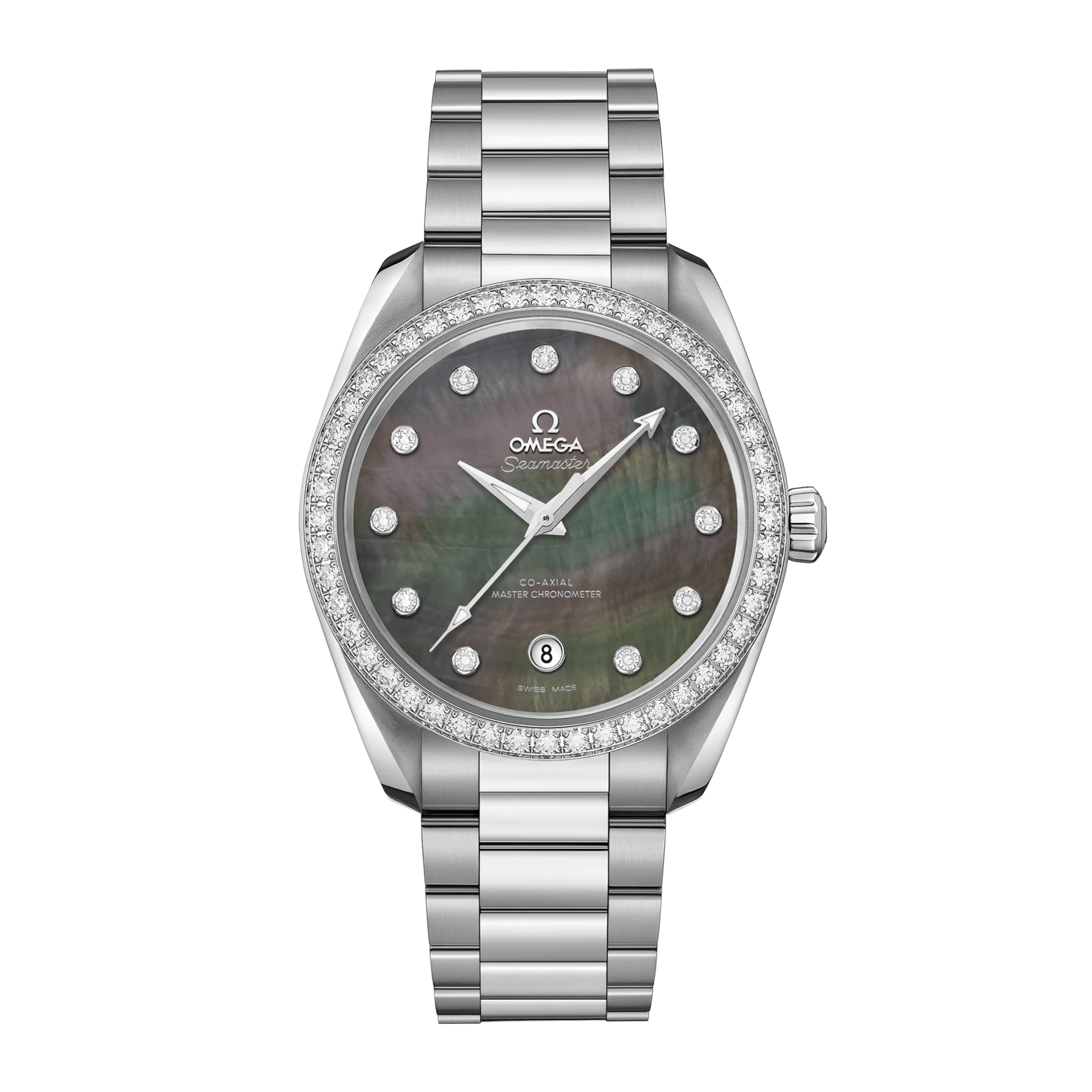 Aqua Terra Steel Diamond Brown Mother of Pearl Dial 38mm Product Image
