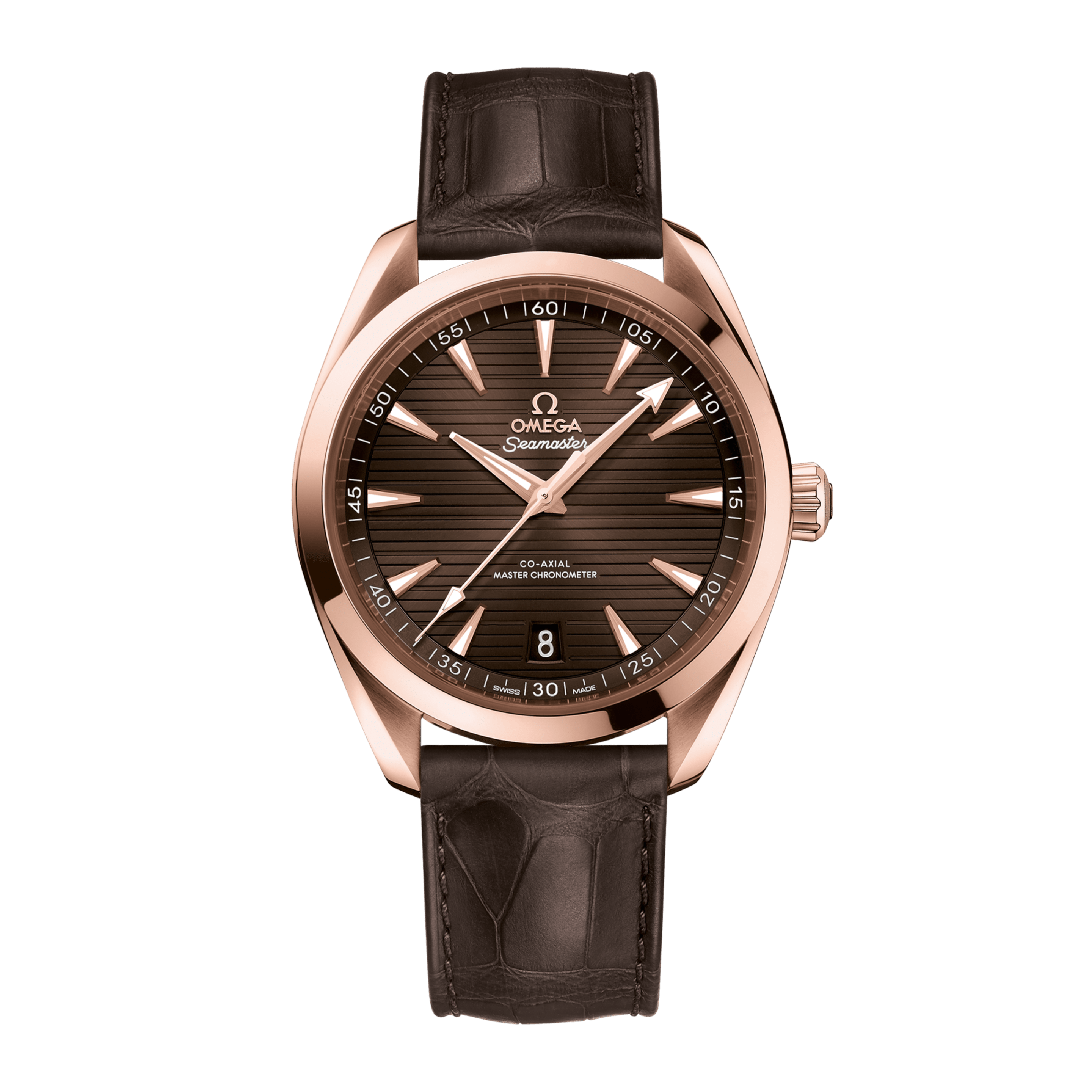 Aqua Terra Rose Gold Brown Dial 41mm Product Image