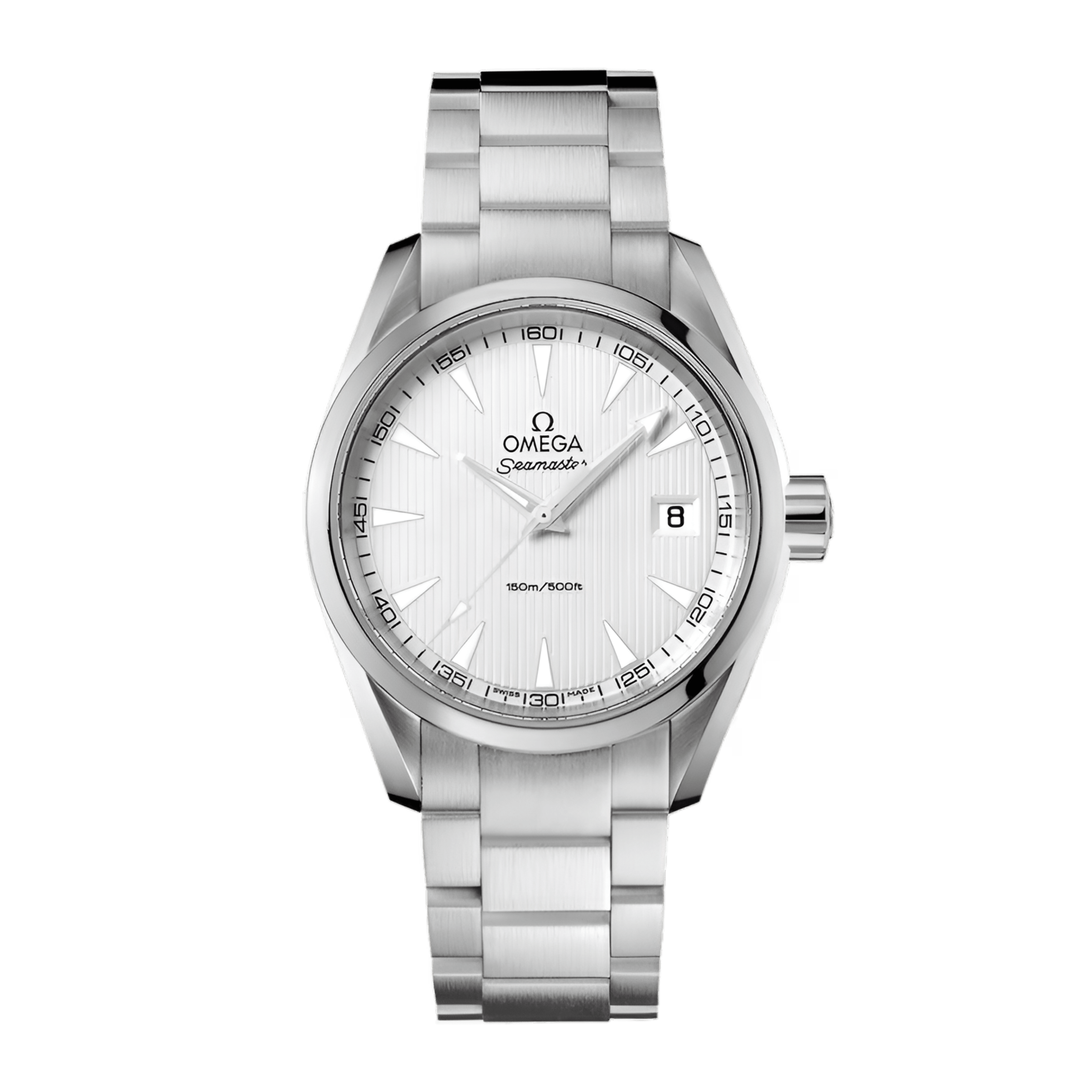Aqua Terra Quartz Steel Silver Dial 38mm Product Image
