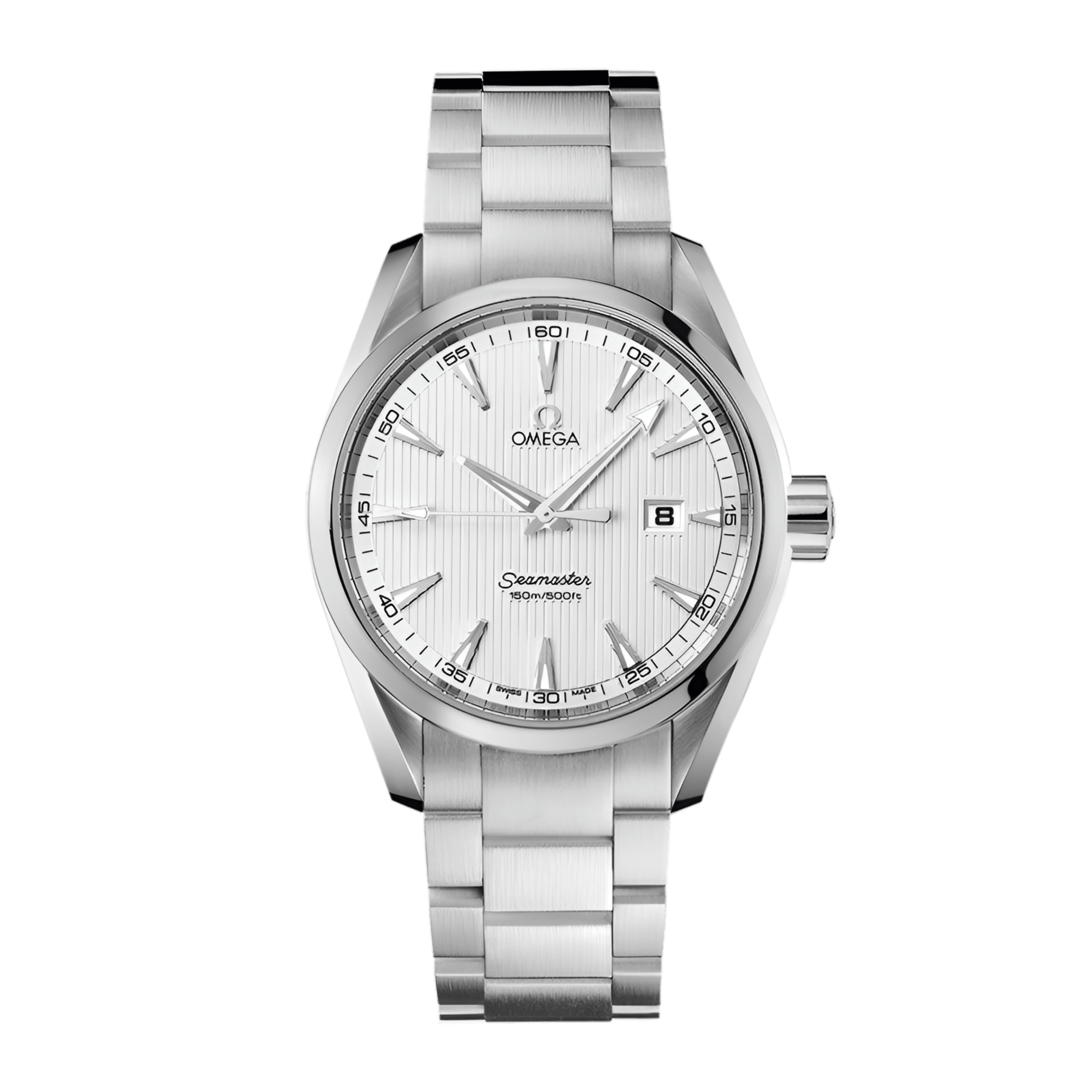 Aqua Terra Quartz Steel Silver Dial 38mm Product Image