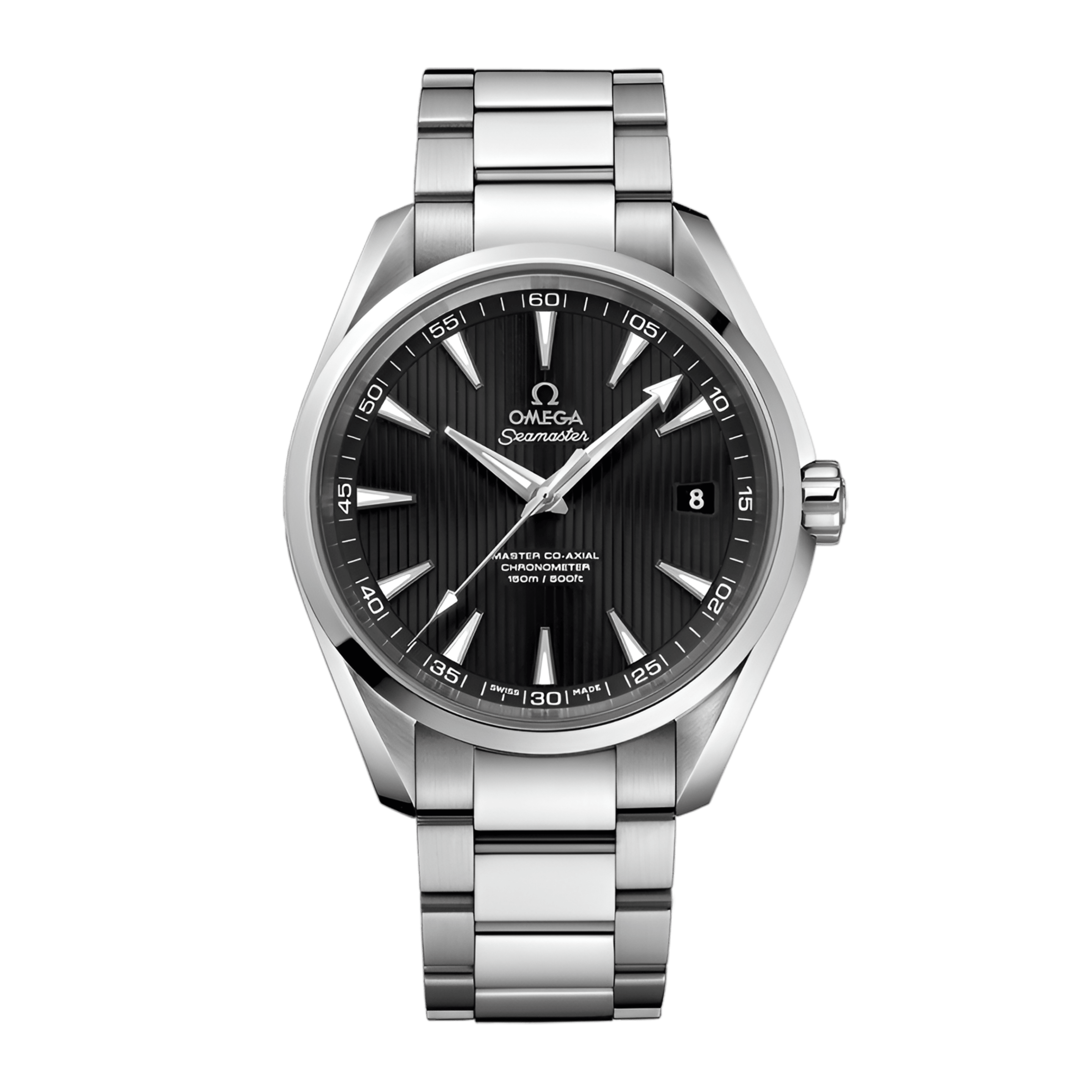 Aqua Terra Steel Black Dial 41mm Product Image