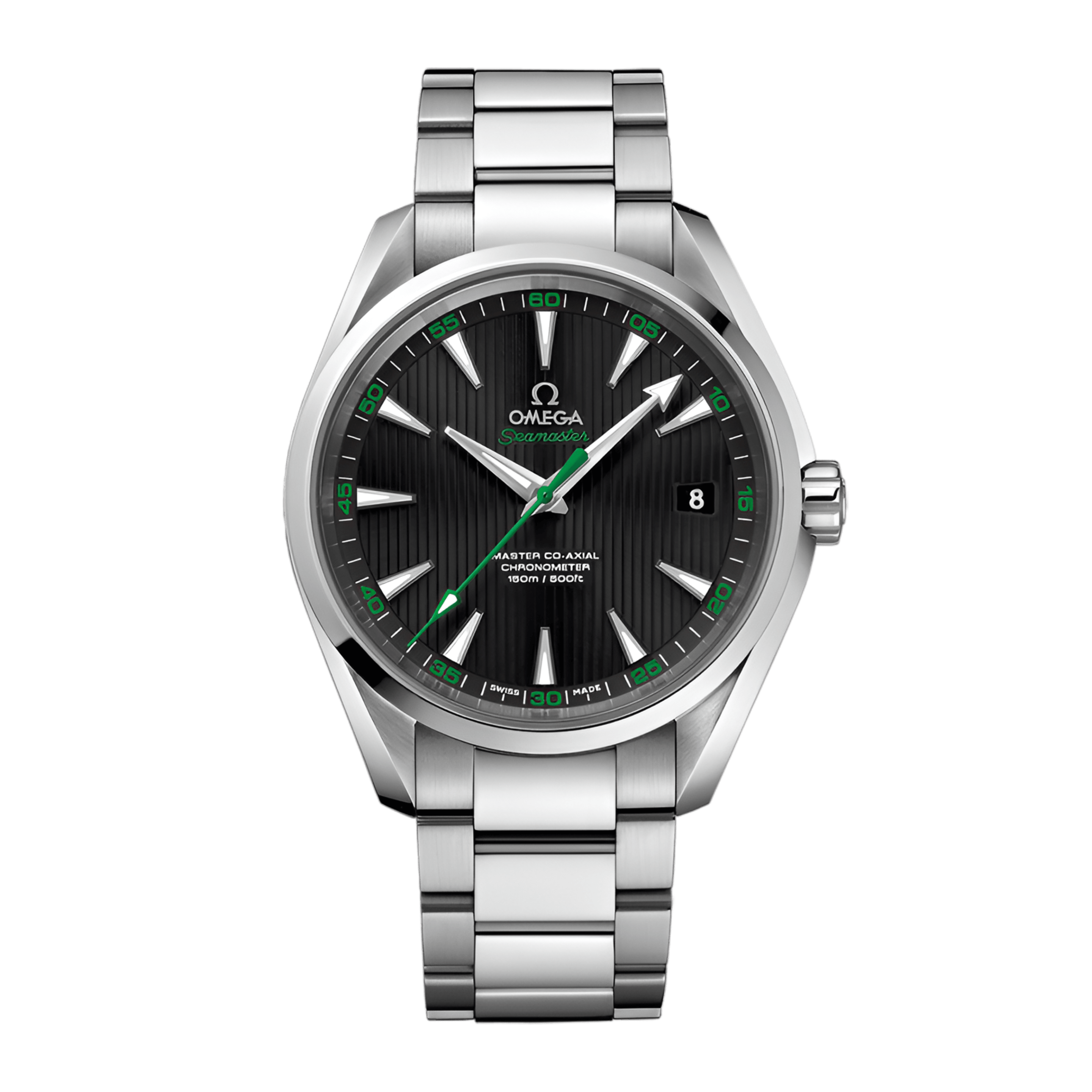 Aqua Terra Steel Black Dial 41mm Product Image