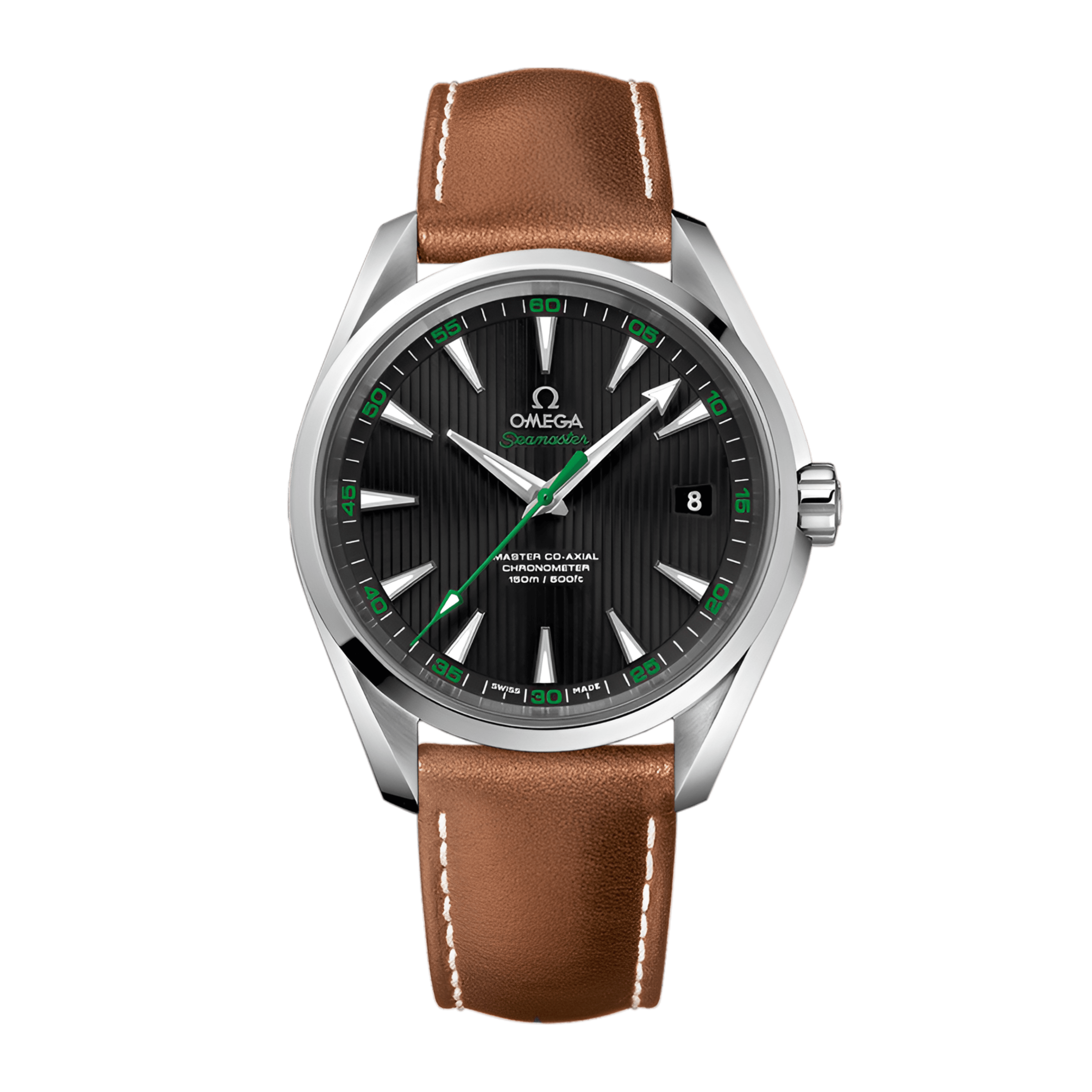 Aqua Terra Steel Black Dial 41mm Product Image