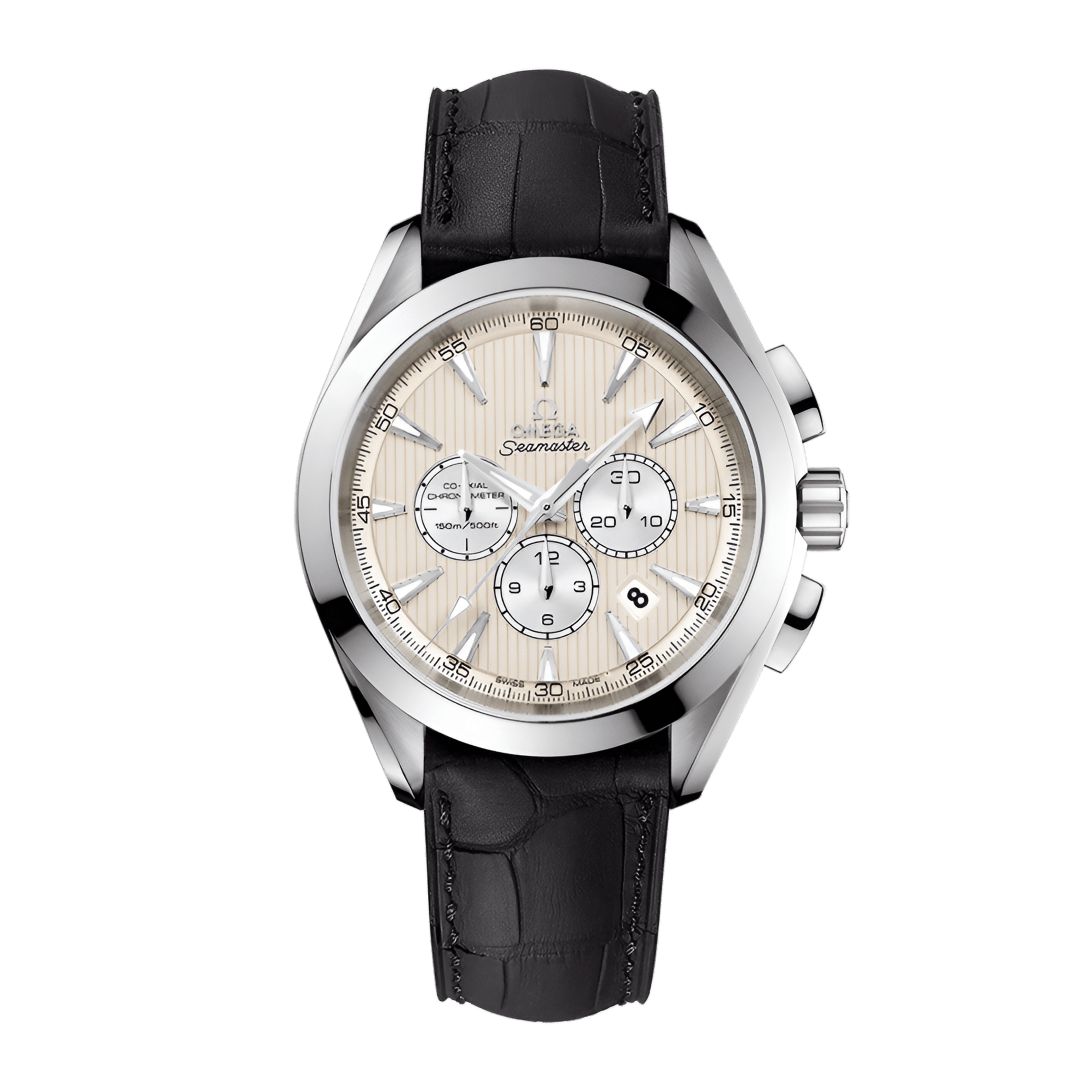 Aqua Terra Chronograph Steel Ivory Dial 44mm Product Image