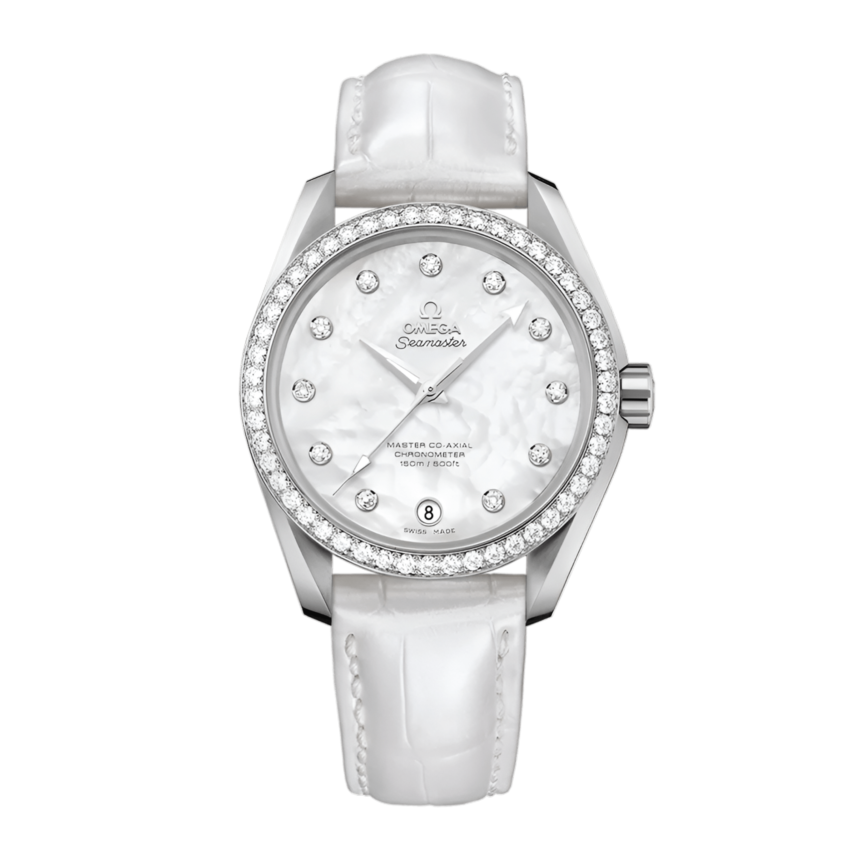 Aqua Terra Steel Diamond Mother of Pearl Dial 38mm Product Image