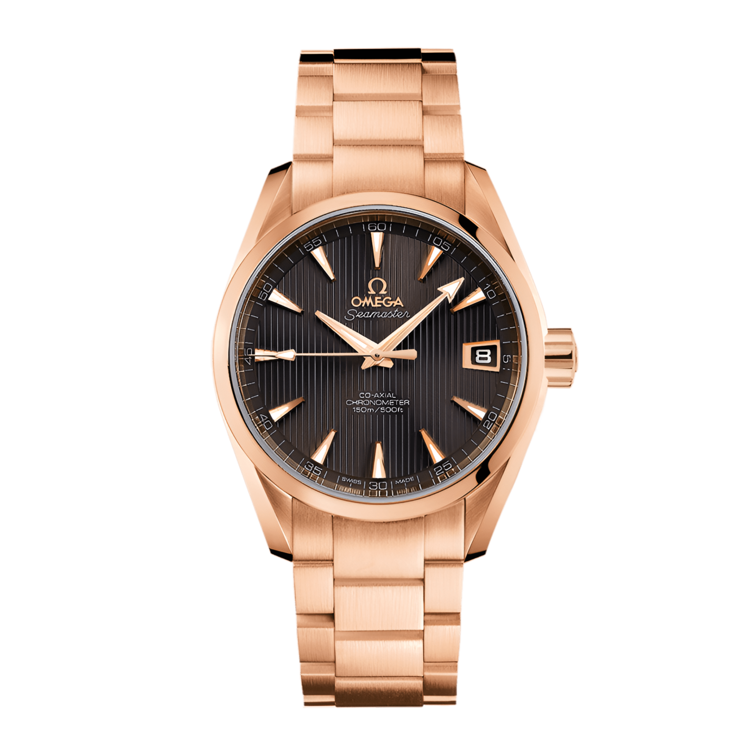 Aqua Terra Rose Gold Grey Dial 38mm Product Image