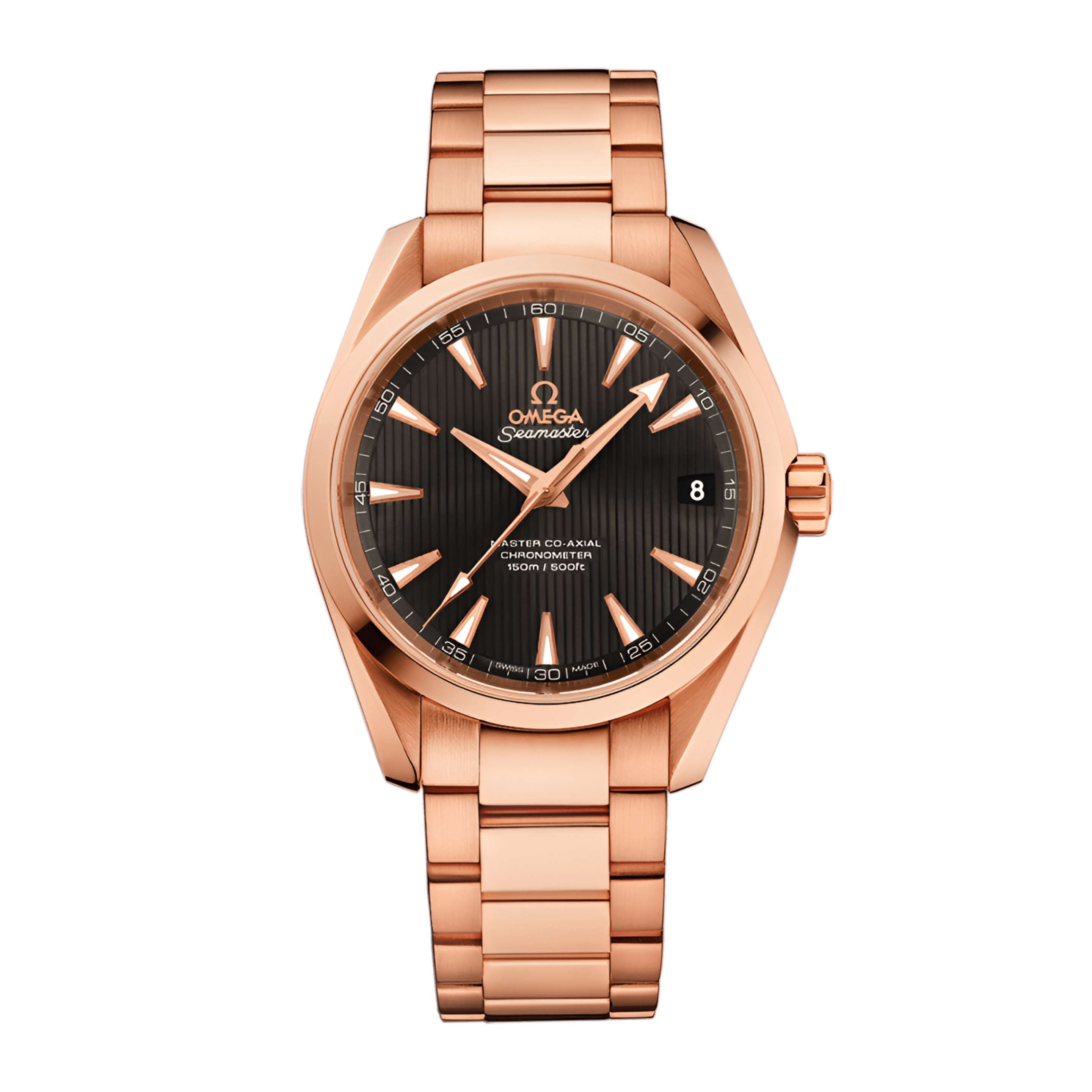Aqua Terra Rose Gold Grey Dial 38mm Product Image