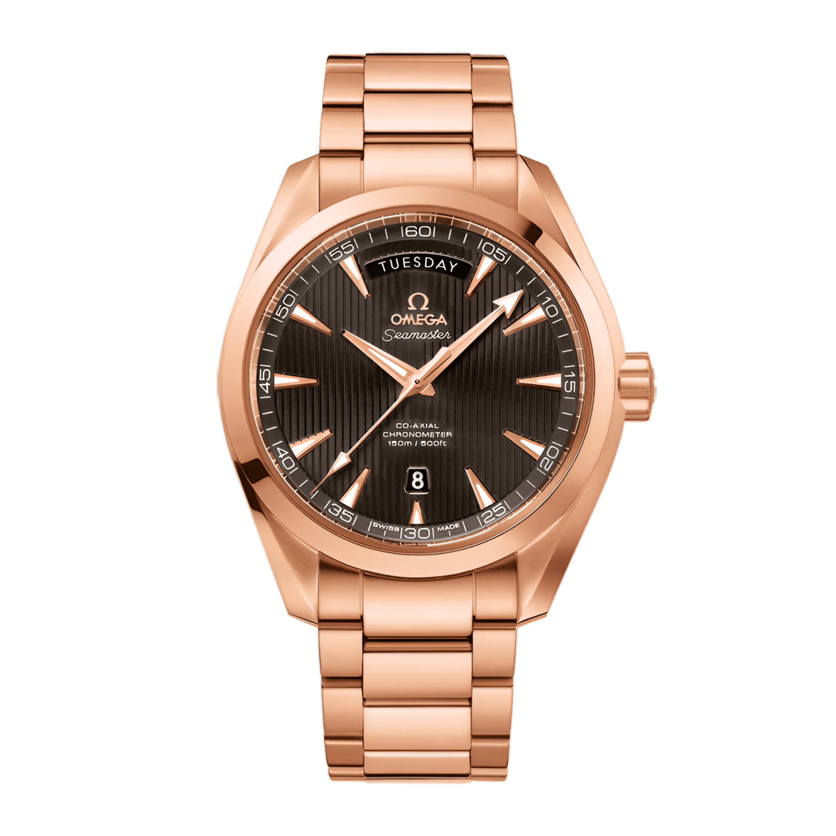 Aqua Terra Rose Gold Grey Dial 41mm Product Image