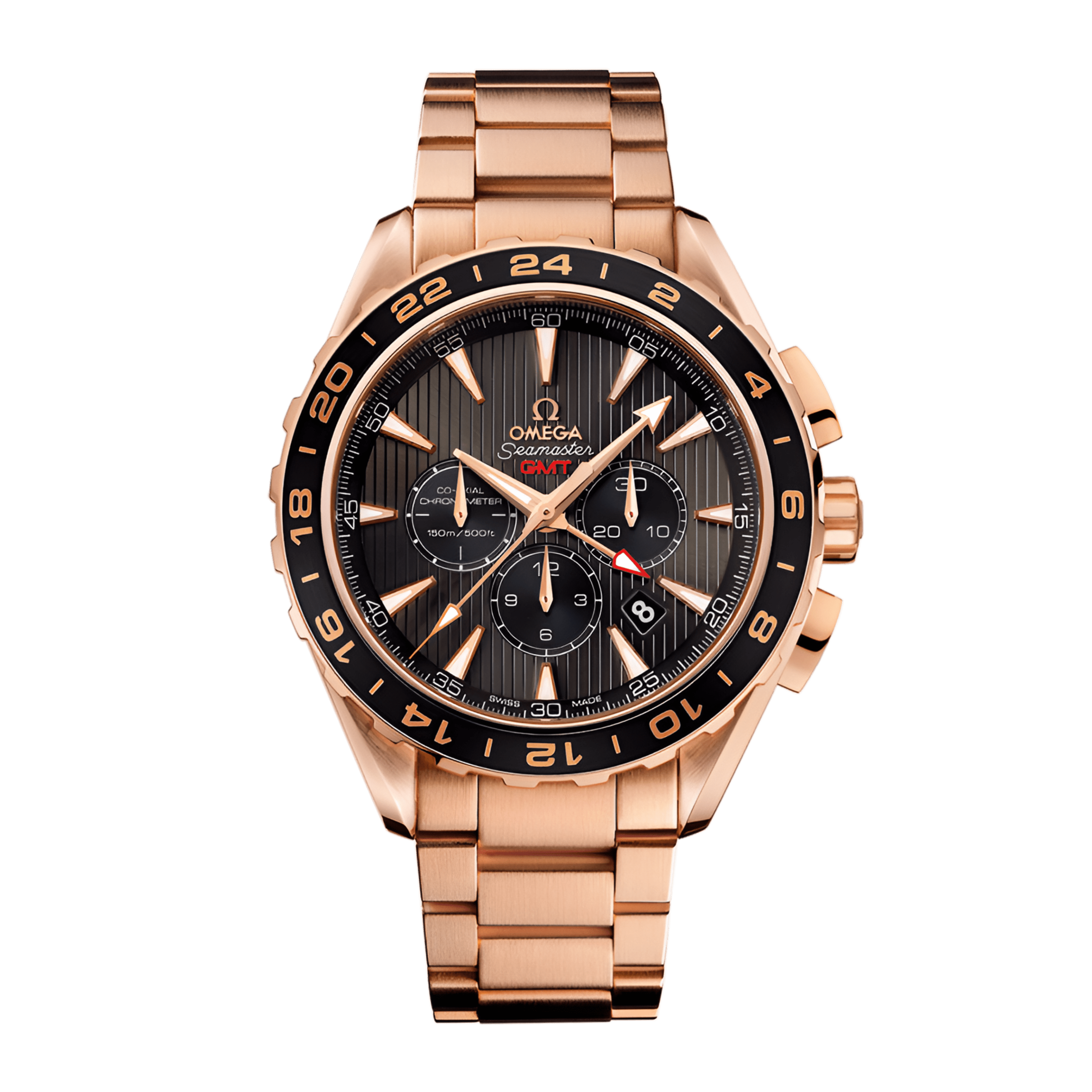 Aqua Terra Rose Gold Grey Dial 44mm Product Image