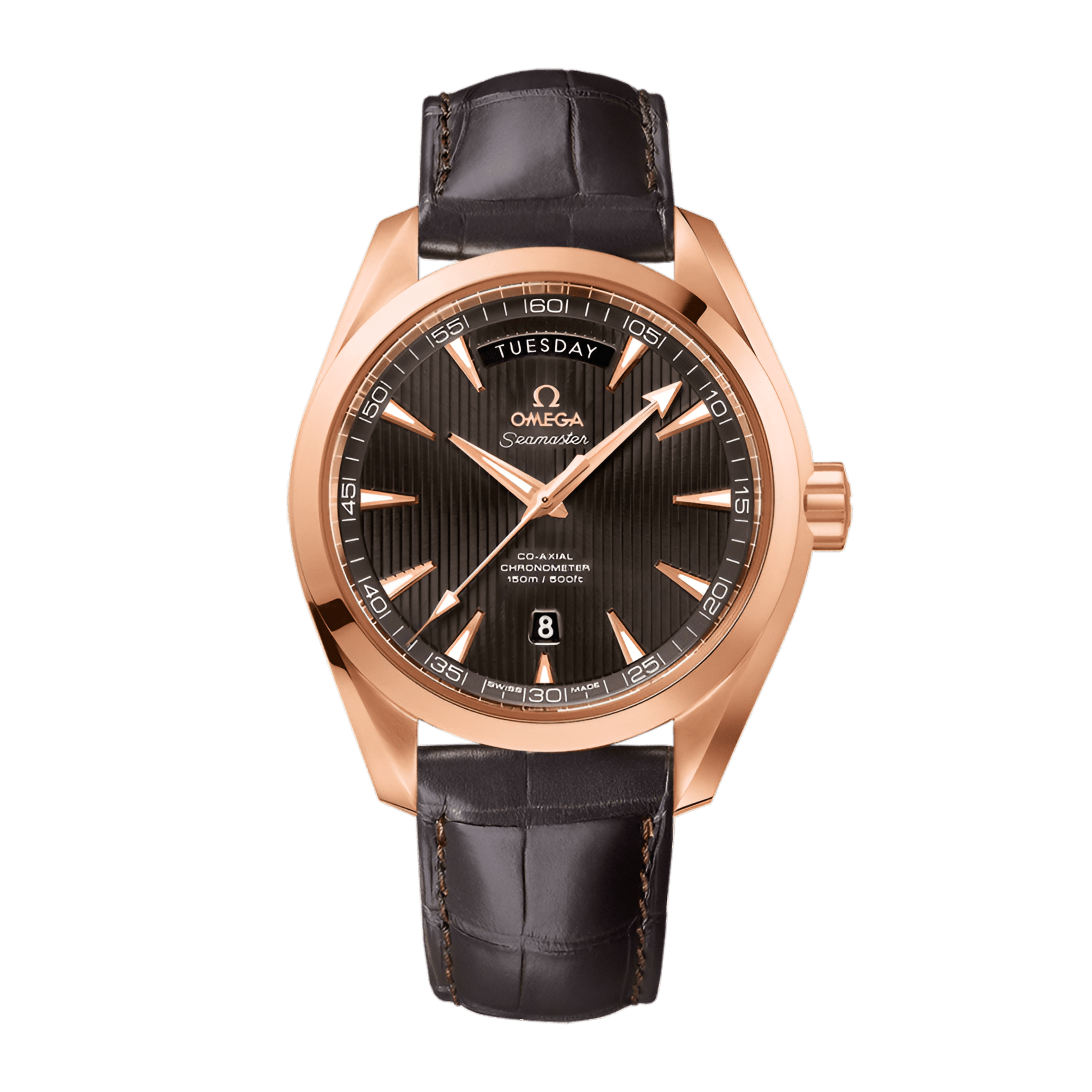 Aqua Terra Rose Gold Grey Dial 41mm Product Image