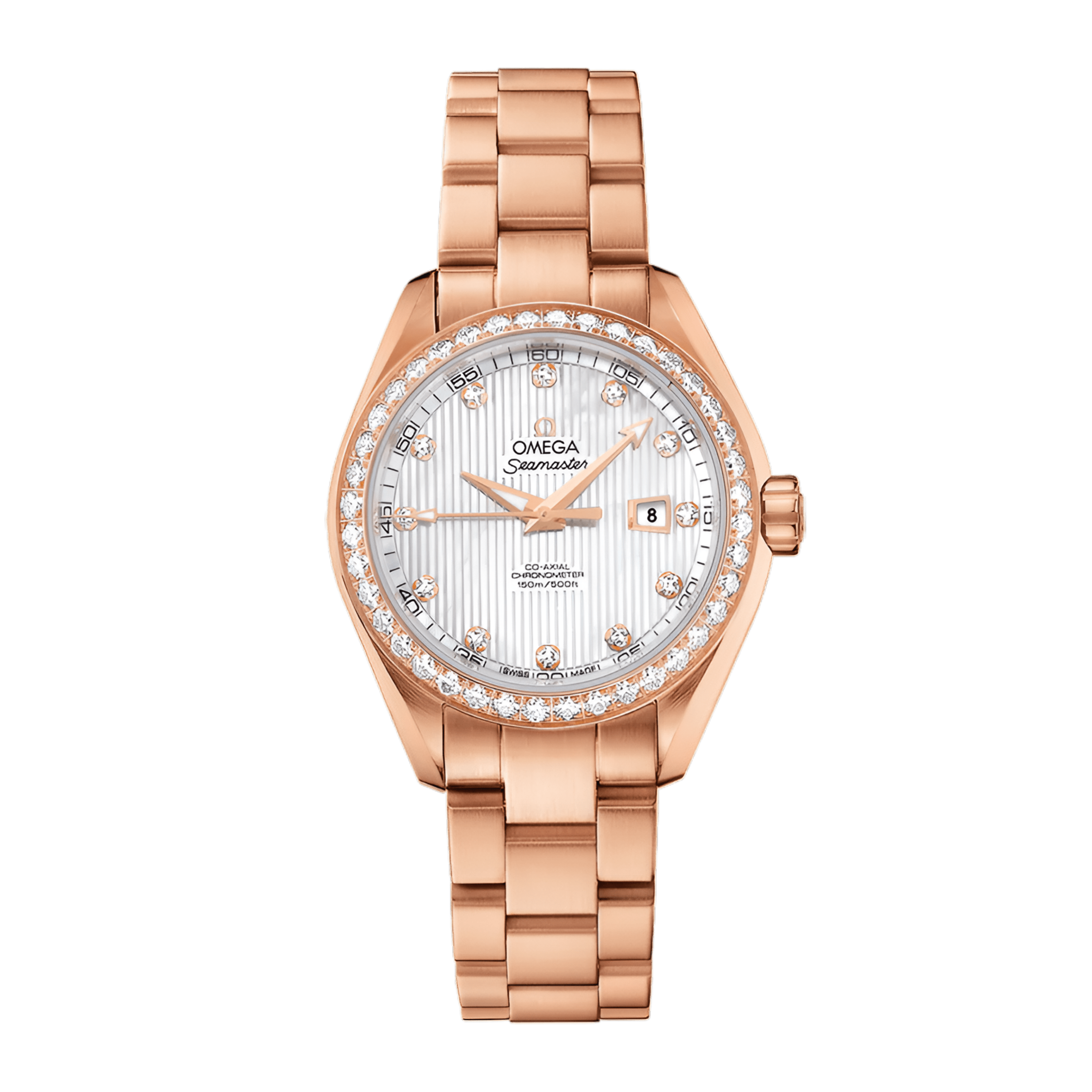 Aqua Terra Rose Gold White Dial 34mm Product Image