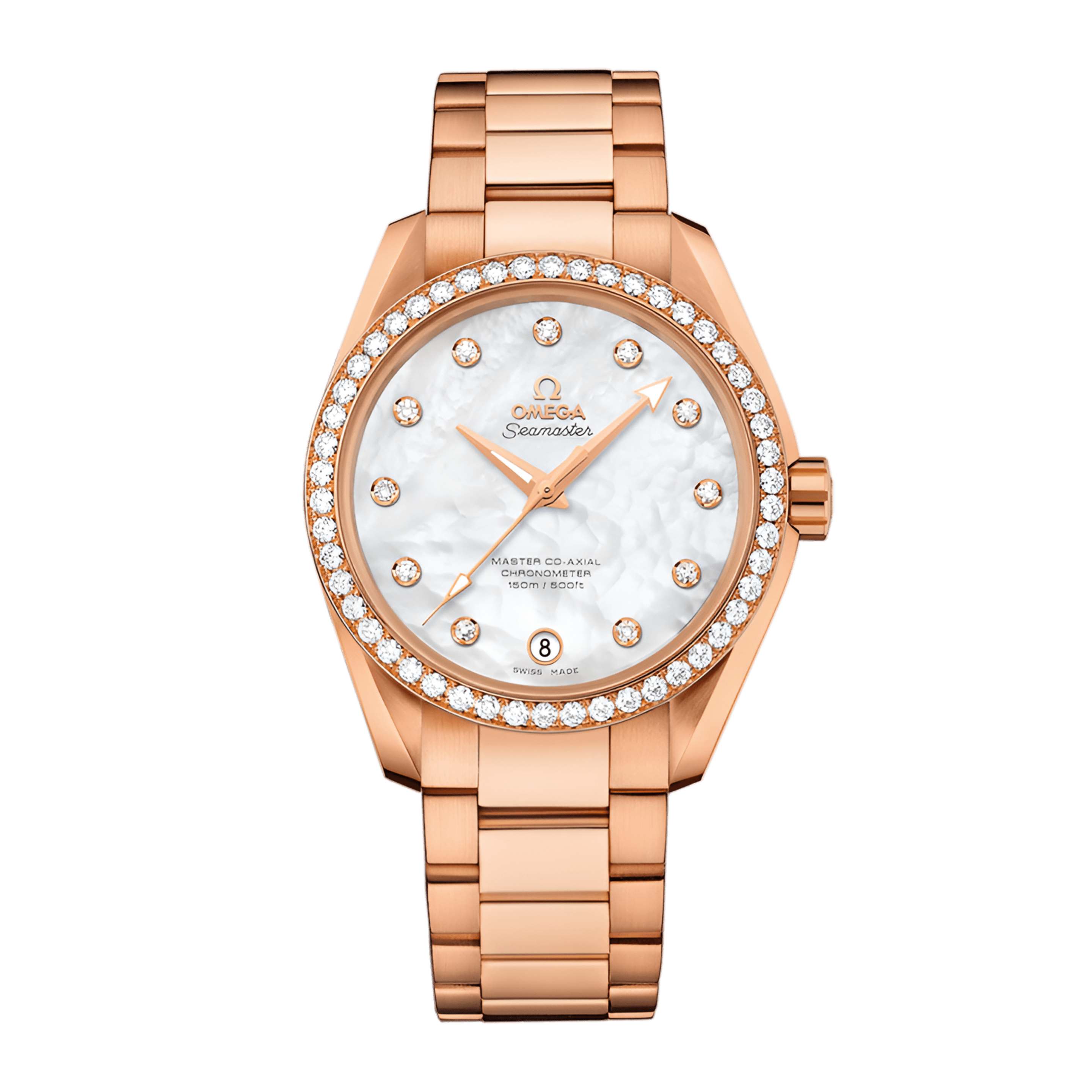 Aqua Terra Rose Gold White Dial 38mm Product Image
