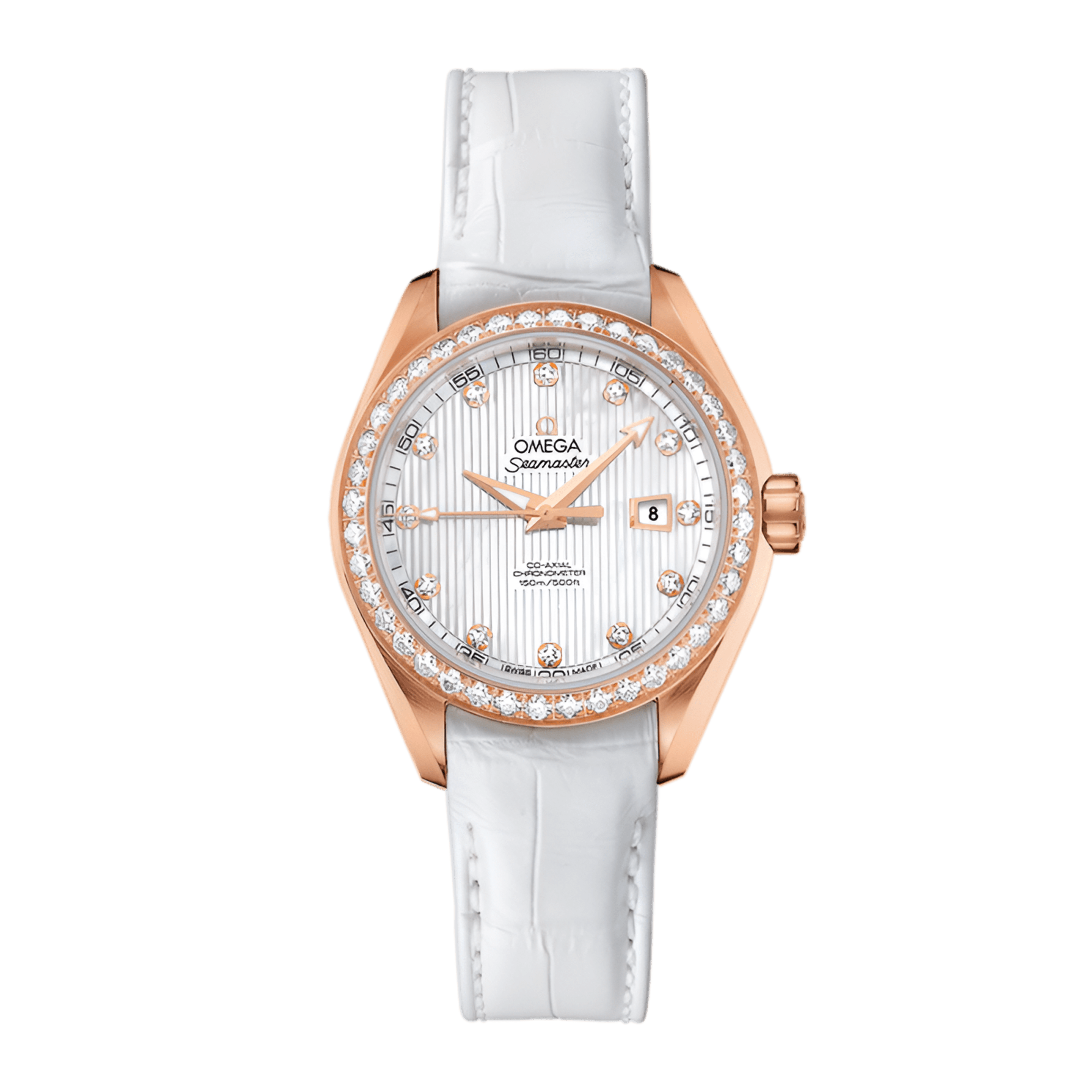 Aqua Terra Rose Gold White Dial 34mm Product Image