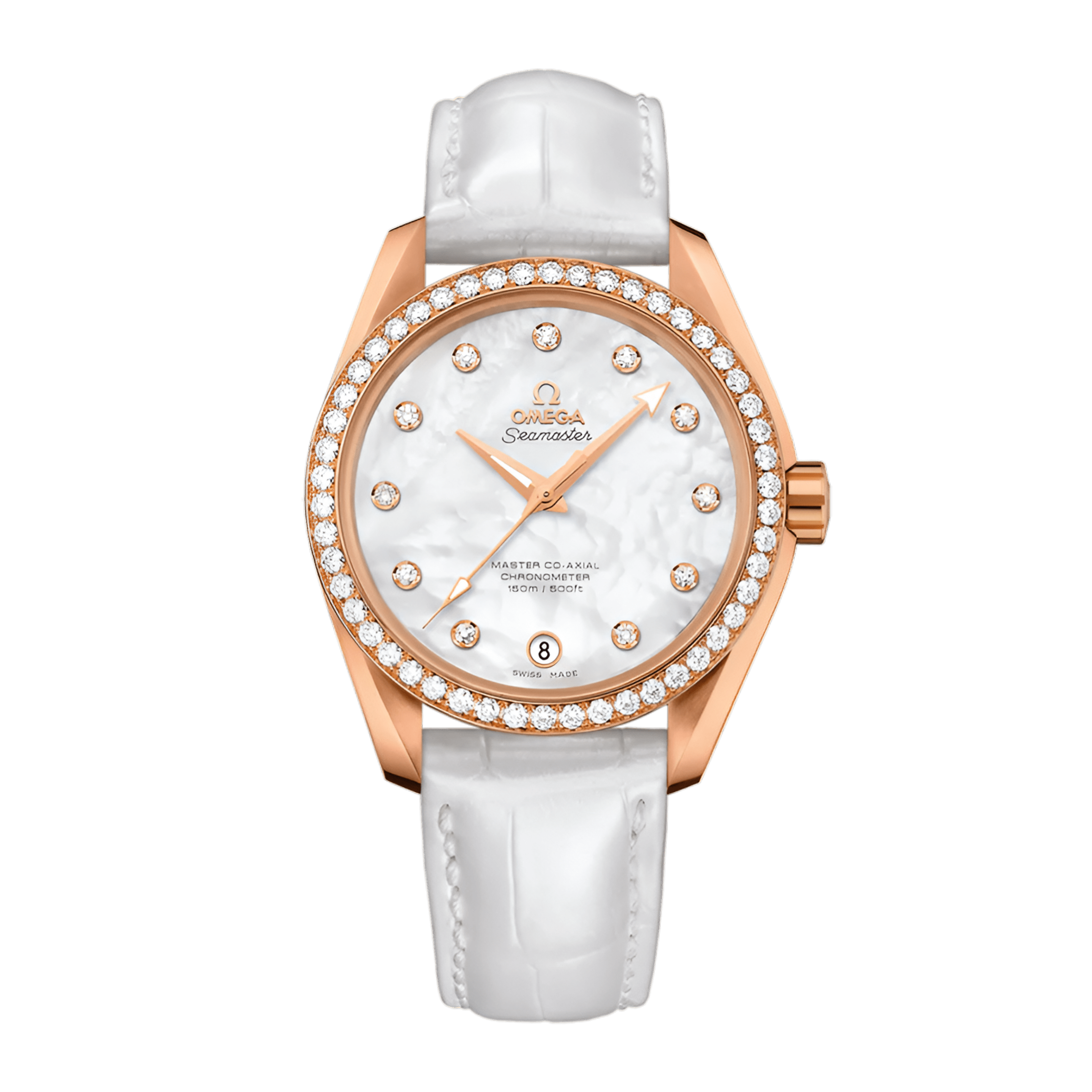 Aqua Terra Rose Gold White Dial 38mm Product Image