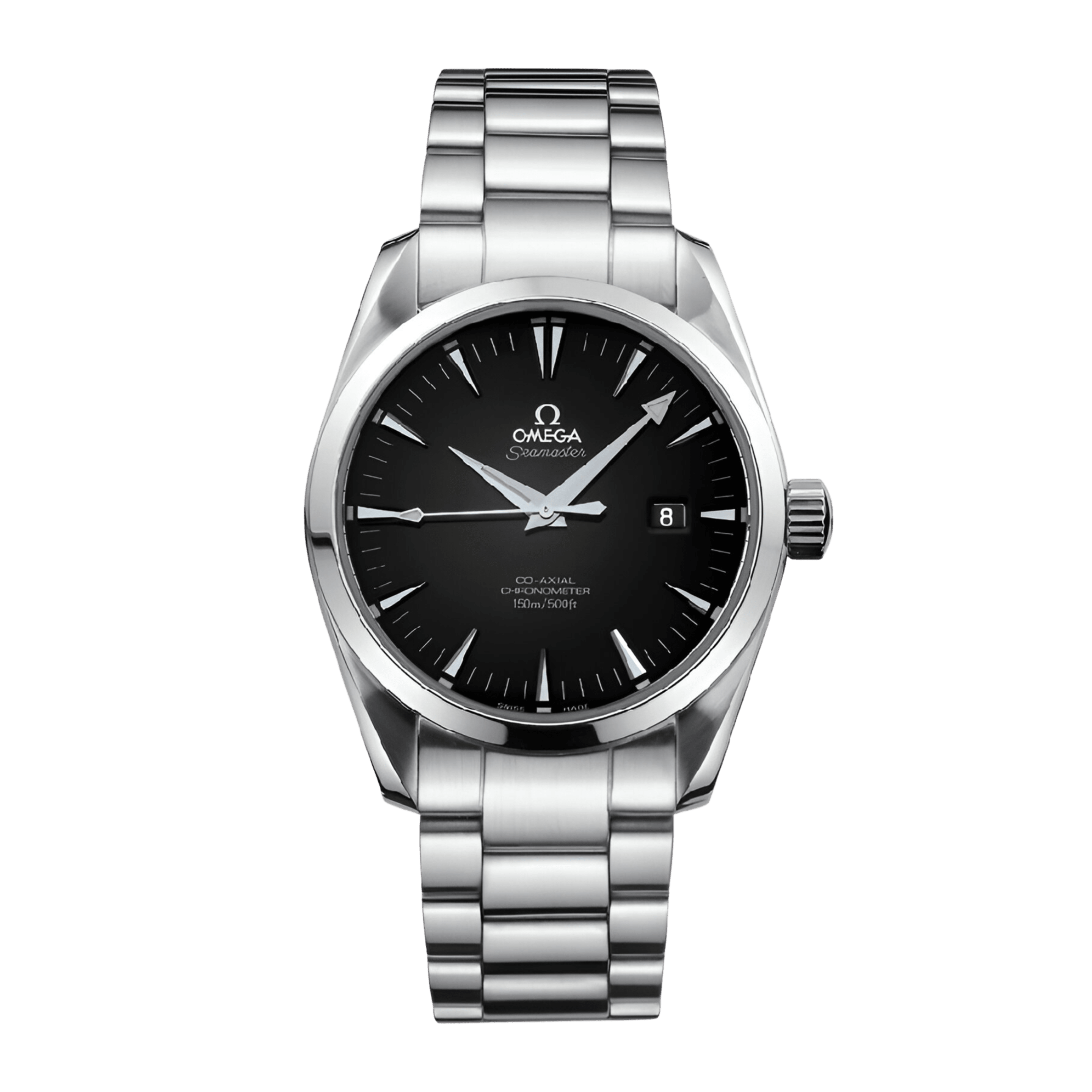 Aqua Terra Steel Black Dial 36mm Product Image