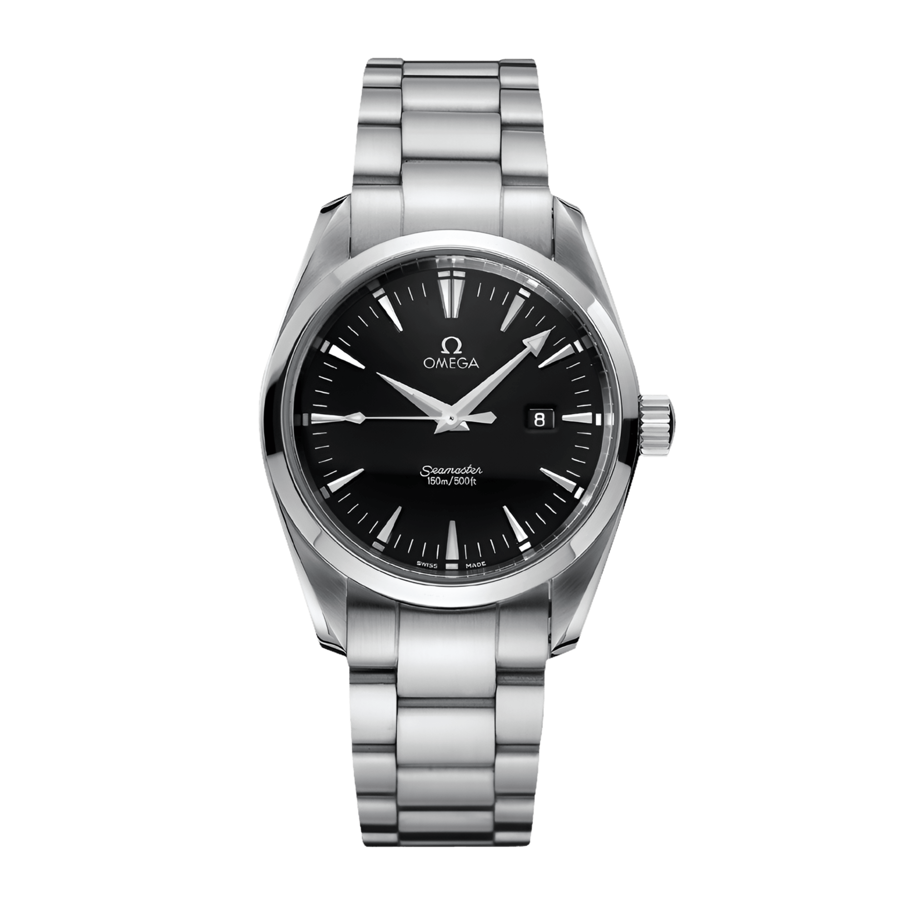 Aqua Terra Steel Black Dial 36mm Product Image