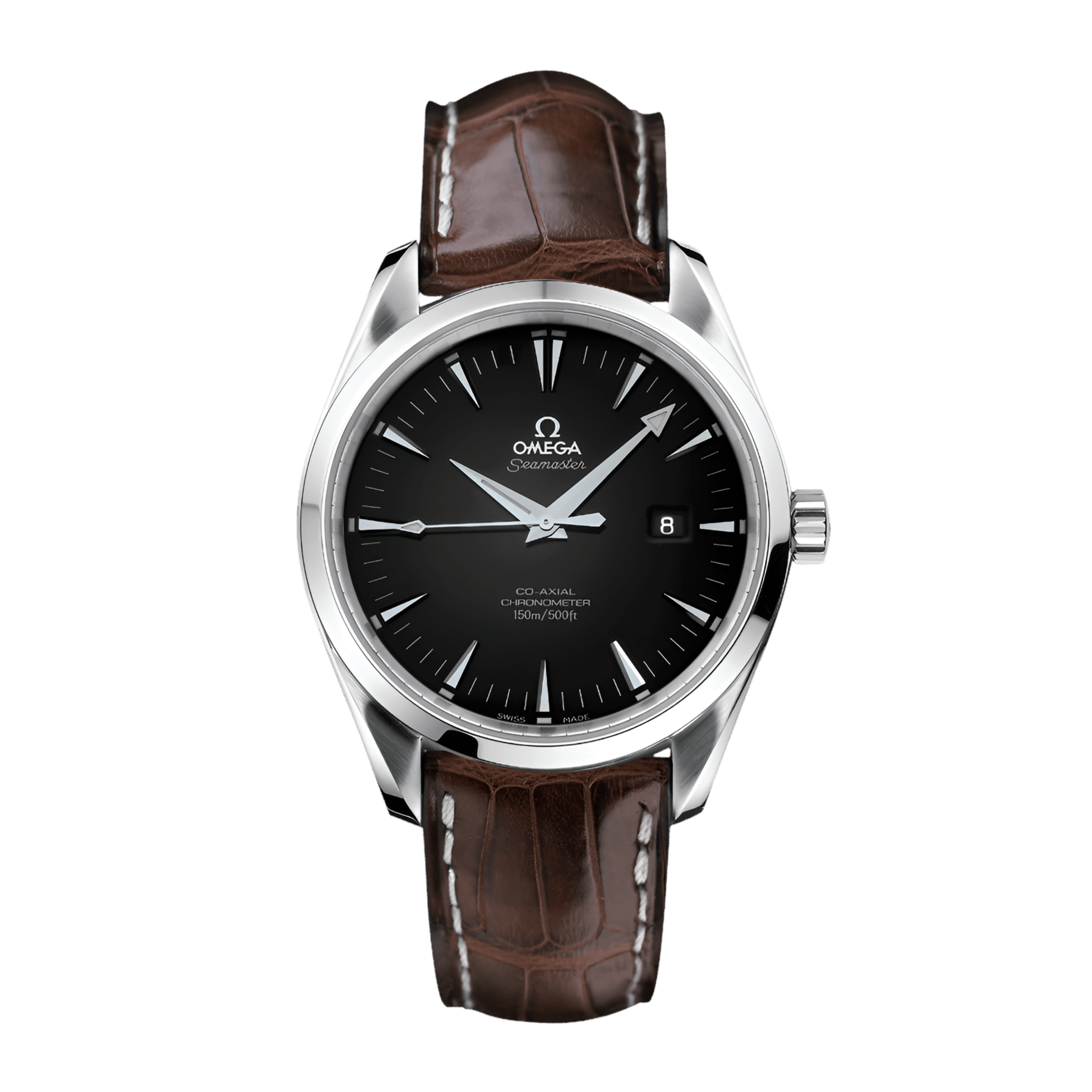 Aqua Terra Steel Black Dial 42mm Product Image