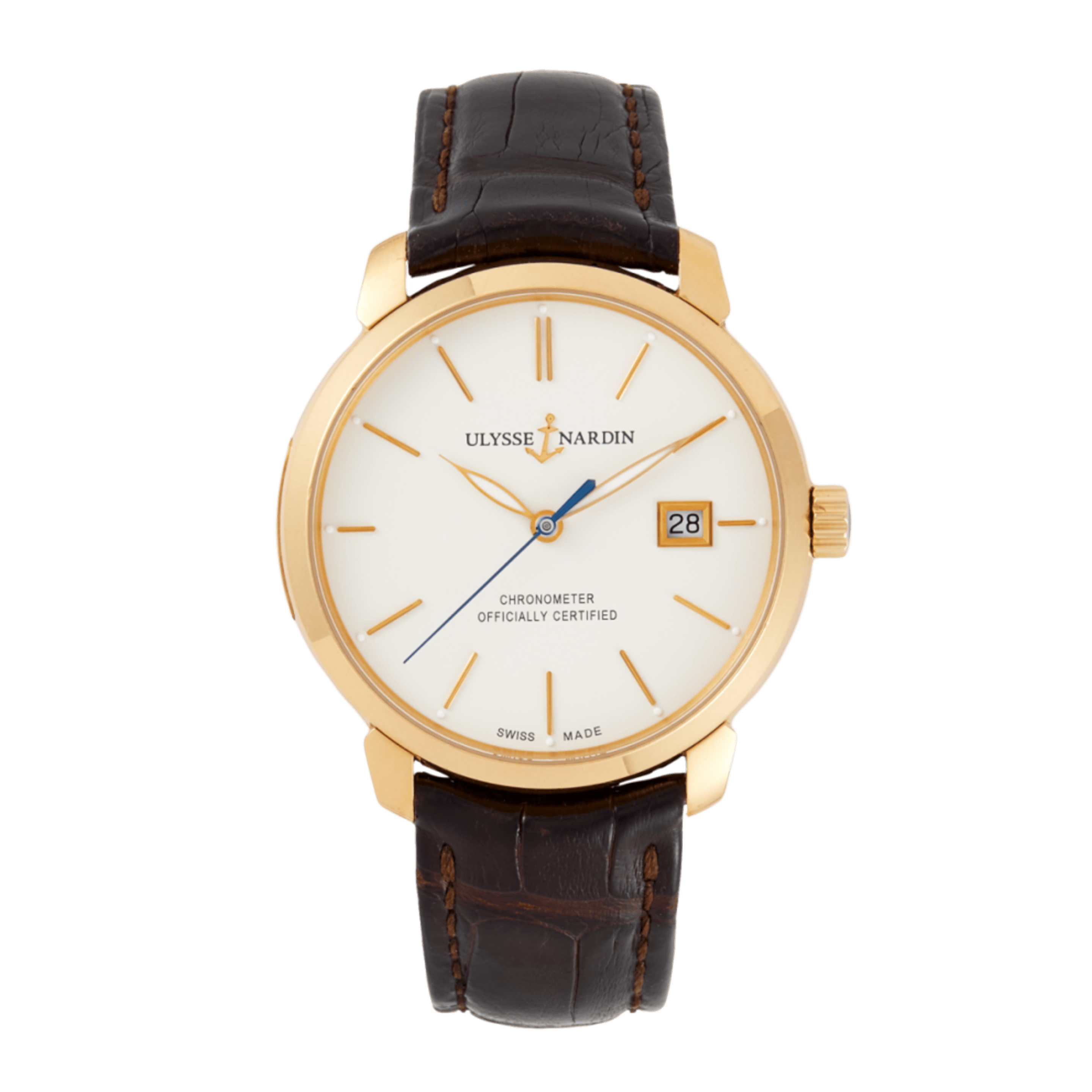 Classico Rose Gold White Dial 40mm Product Image