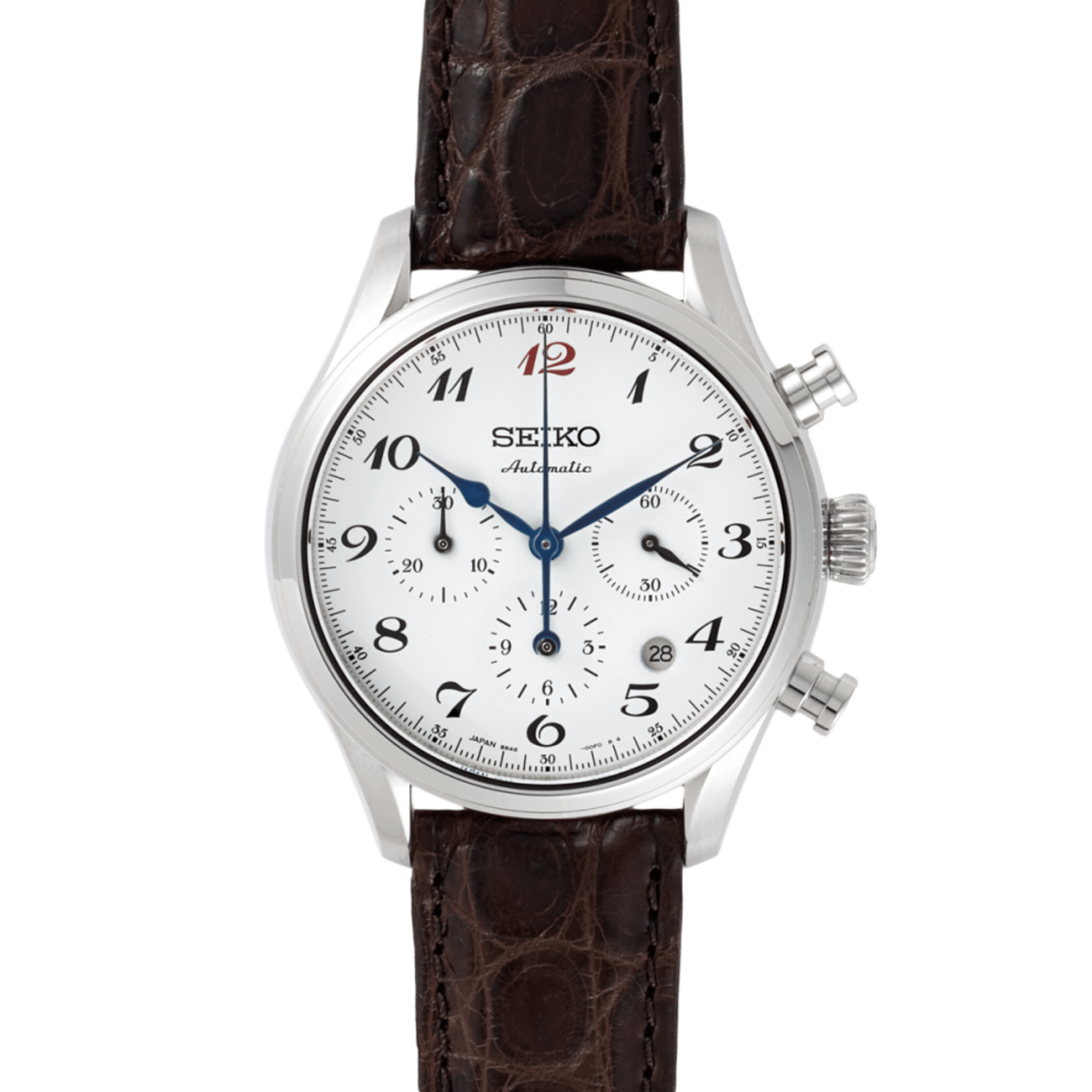 Presage Chronograph 60th Anniversary Steel White Enamel Dial Limited Edition 42mm Product Image