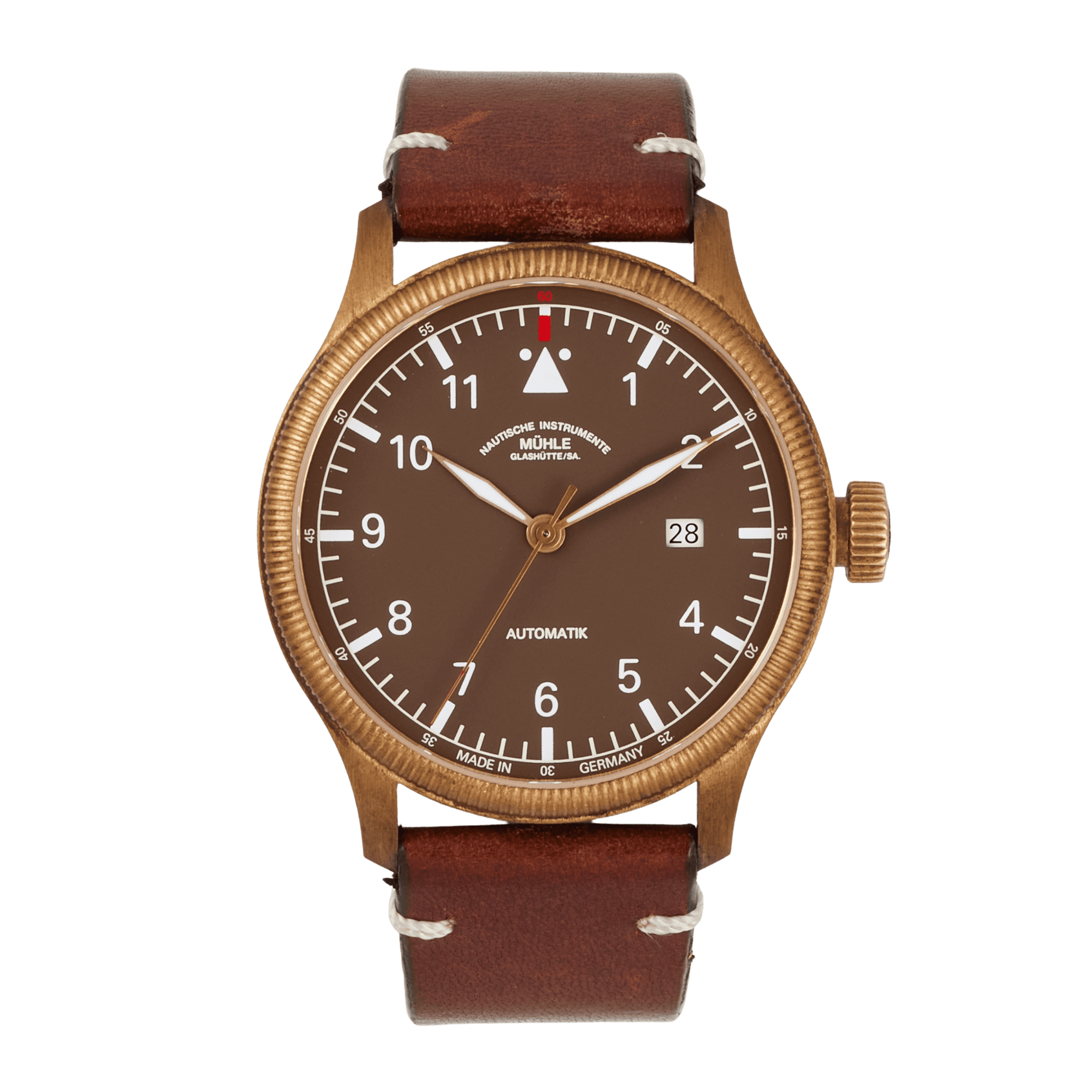 ハルリンです。 Mühle Glashütte Terrasport IV Bronze Brown Dial 42mm M1-45-08