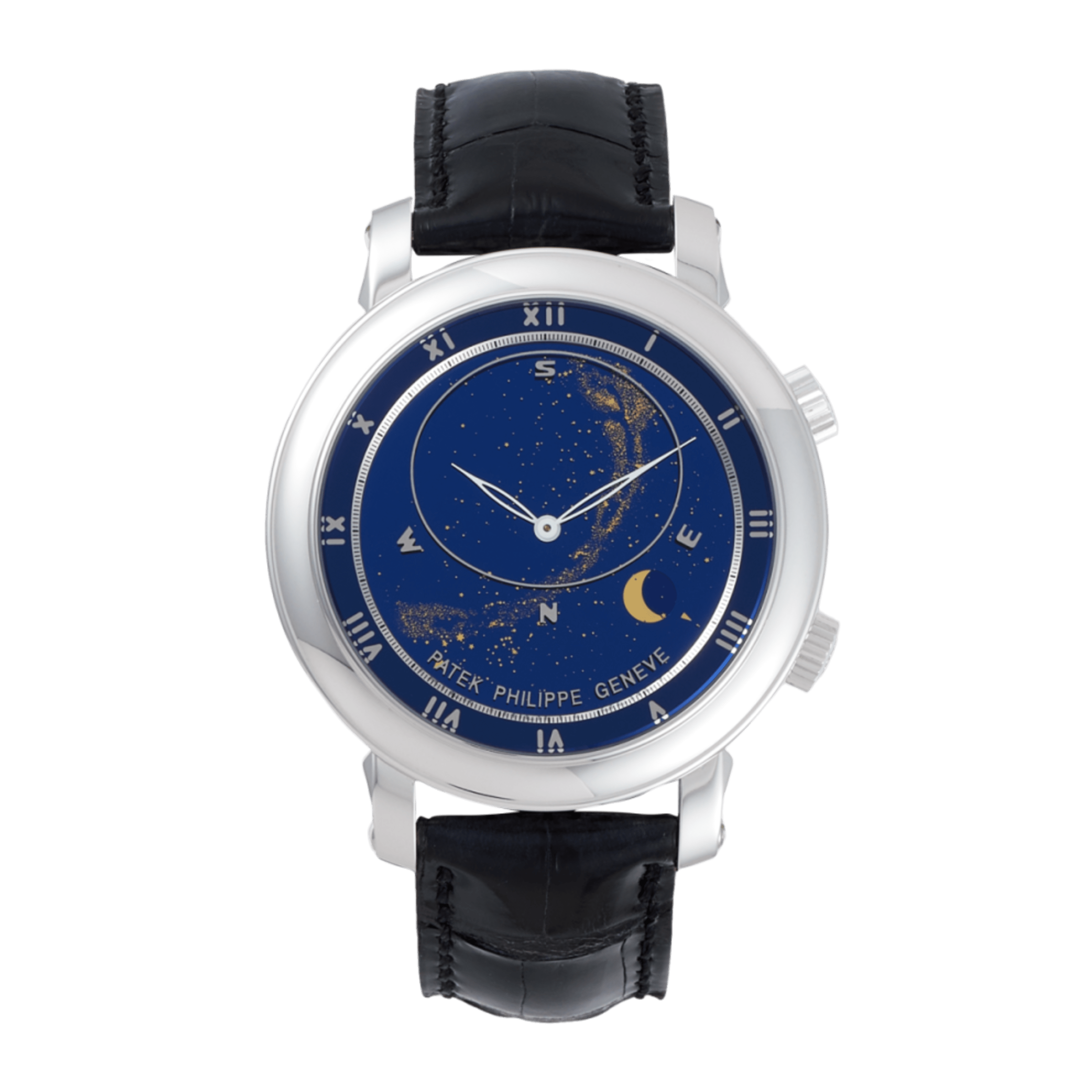 Patek Philippe Grand Complications Sky Moon Celestial White Gold