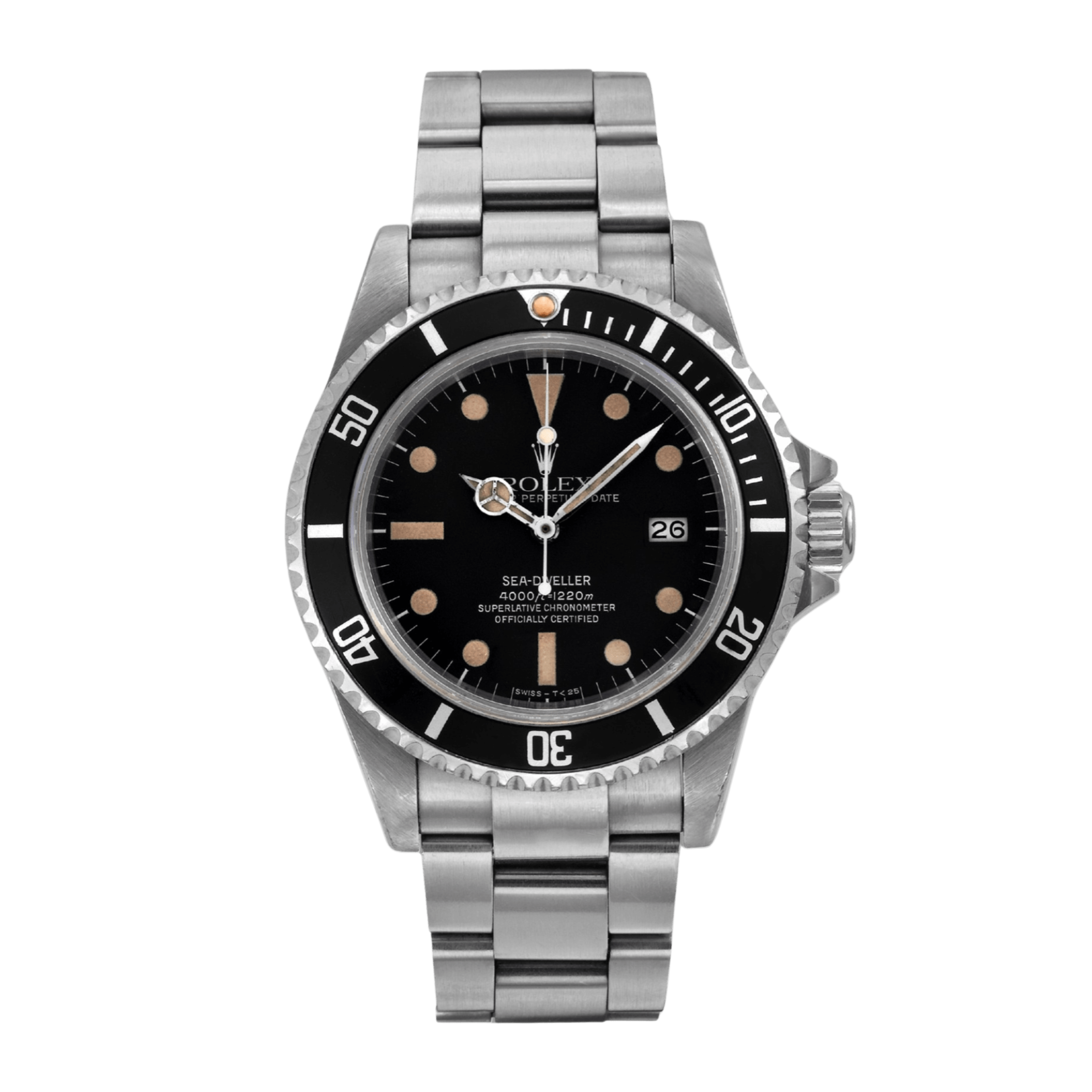 Sea-Dweller Steel Black Dial 40mm Product Image