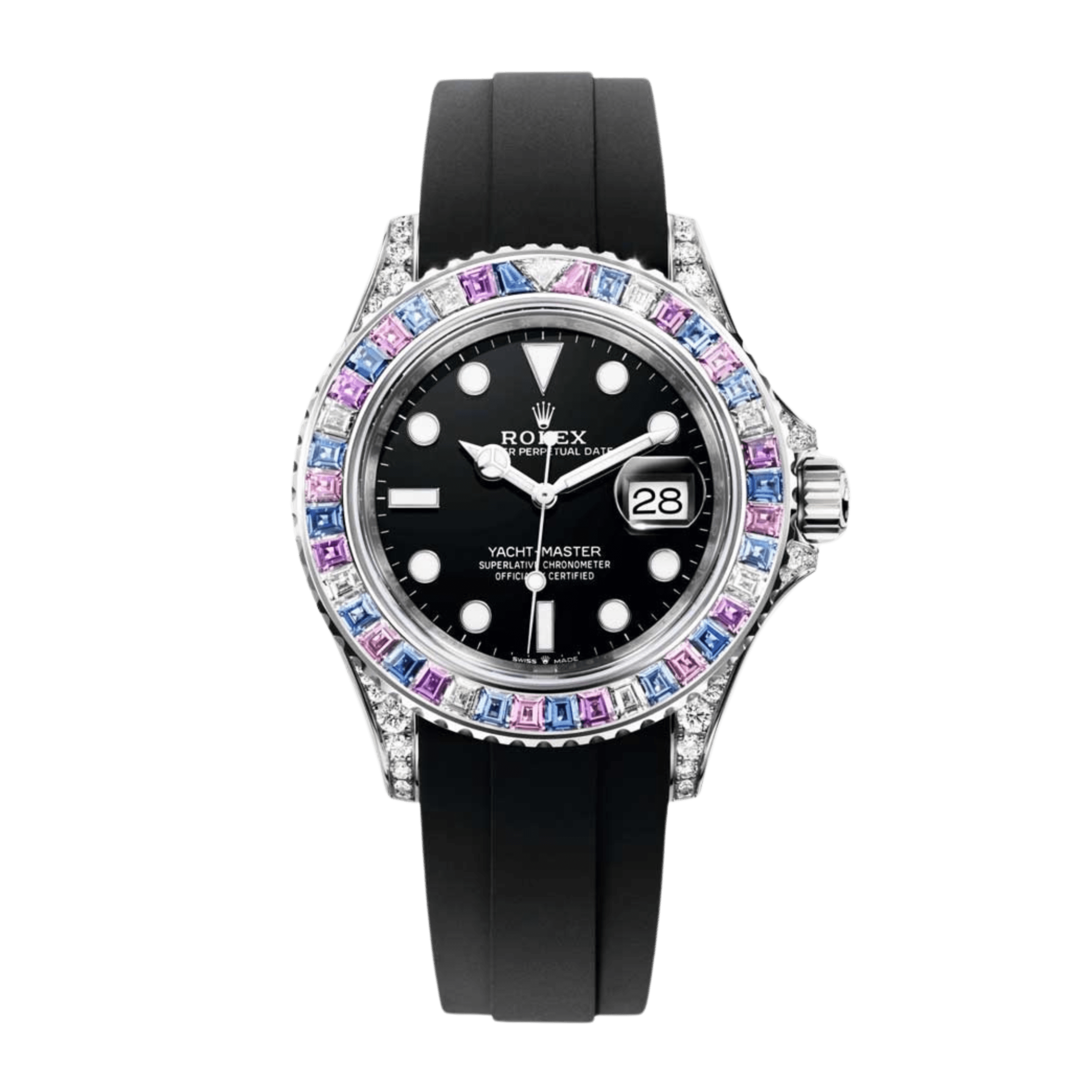 Yacht-Master "Cotton Candy" White Gold Black Dial 40mm Product Image