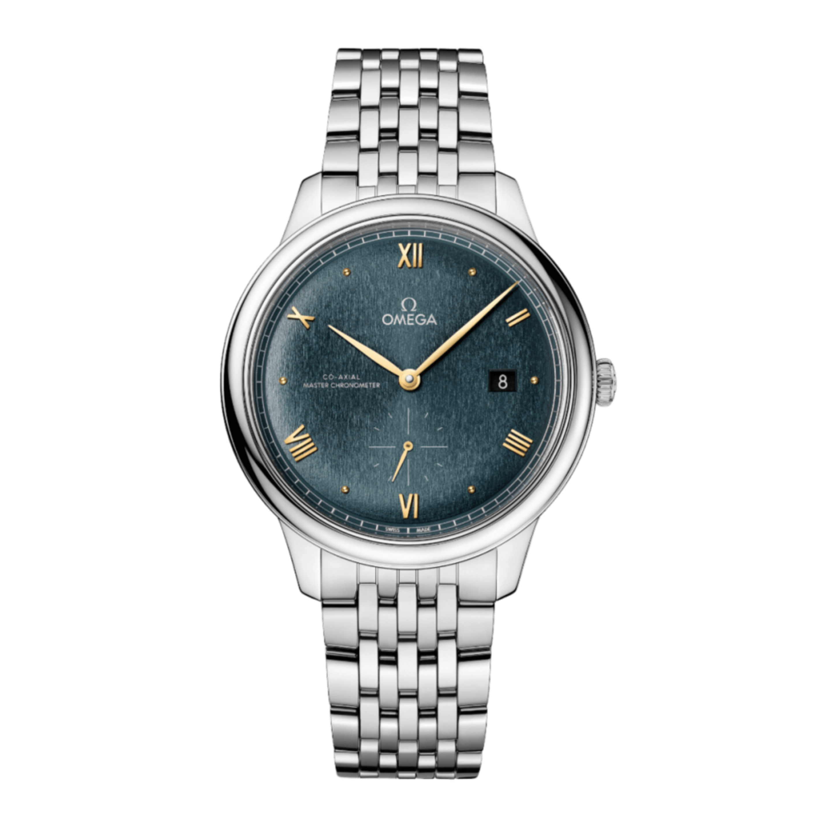 De Ville Small Seconds Chronometer Steel Green Dial 41mm Product Image