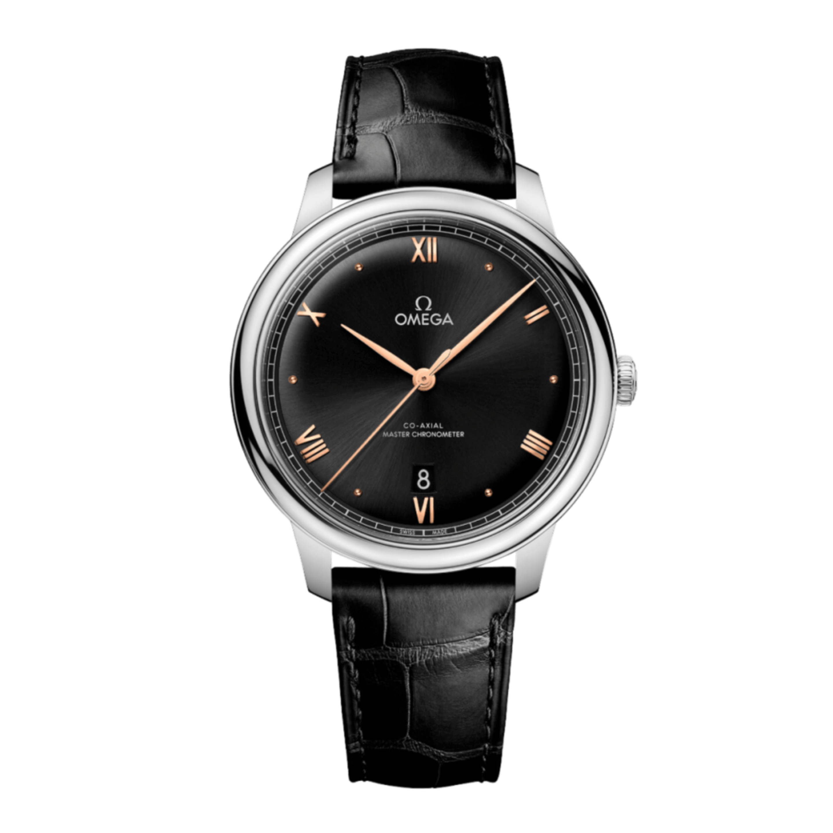 De Ville Prestige Chronometer Steel Black Dial 40mm Product Image