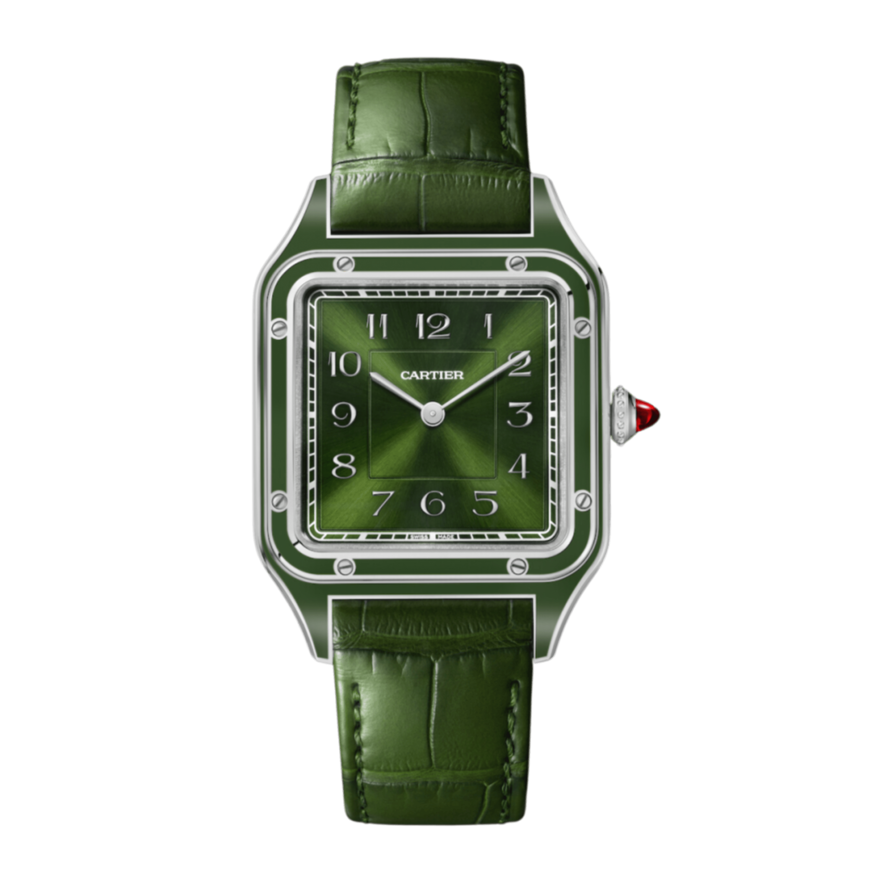 Santos-Dumont Platinum Green Dial Limited Edition 31mm Product Image