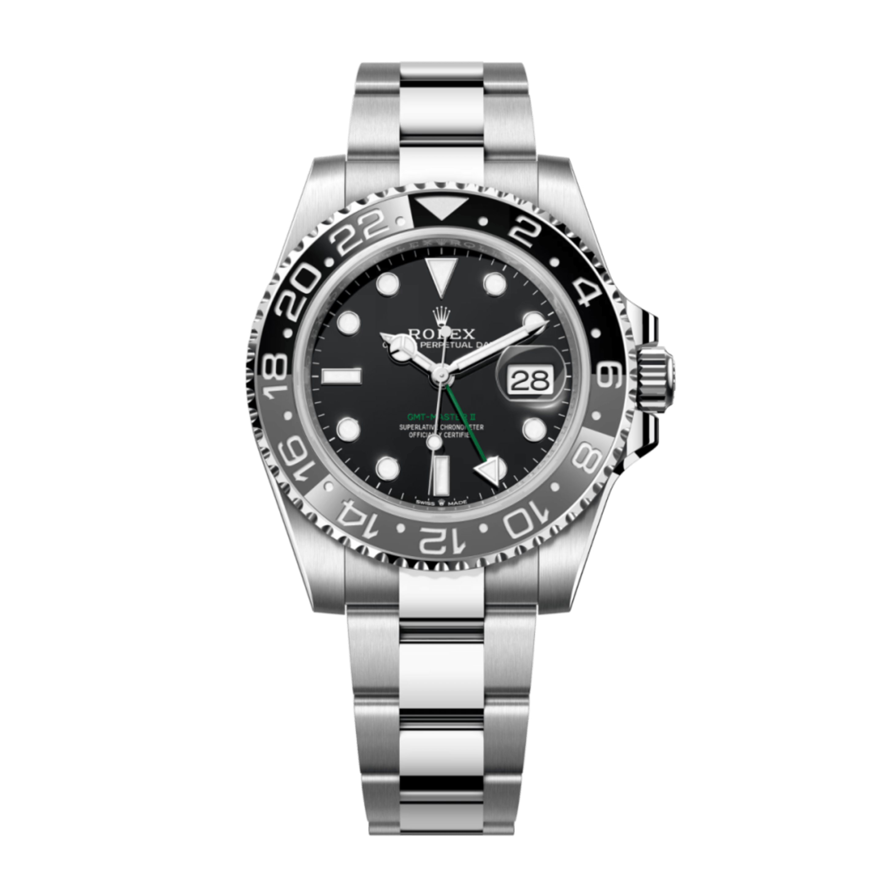 GMT-Master II "Bruce Wayne" Steel Black Dial 40mm Product Image